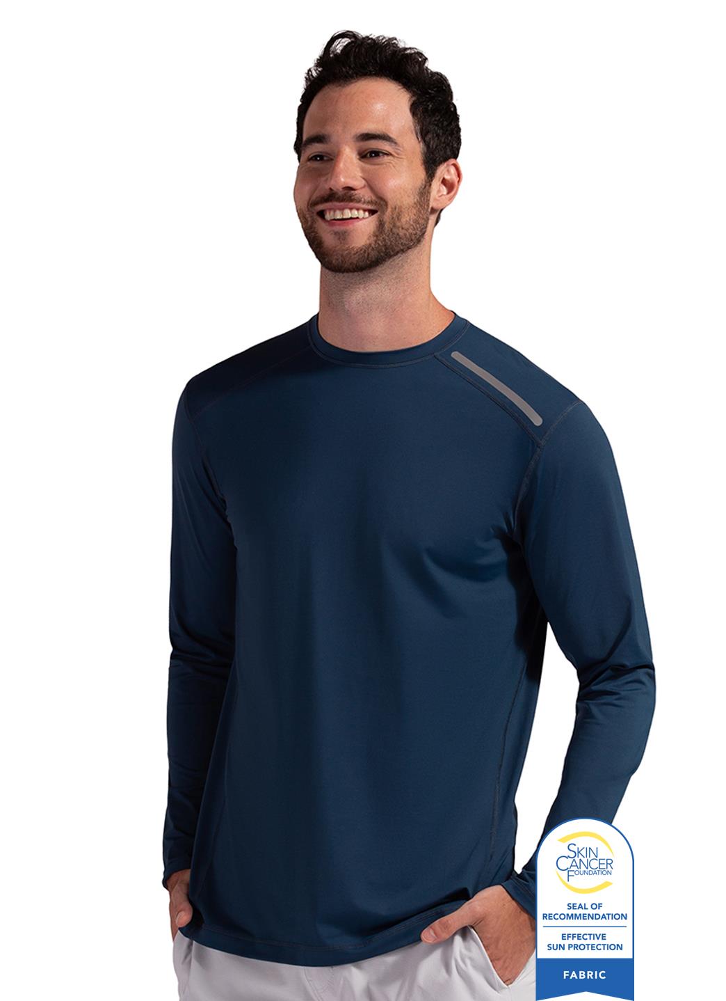Bloq UV Men's Jet Long Sleeve UPF 50 Tee