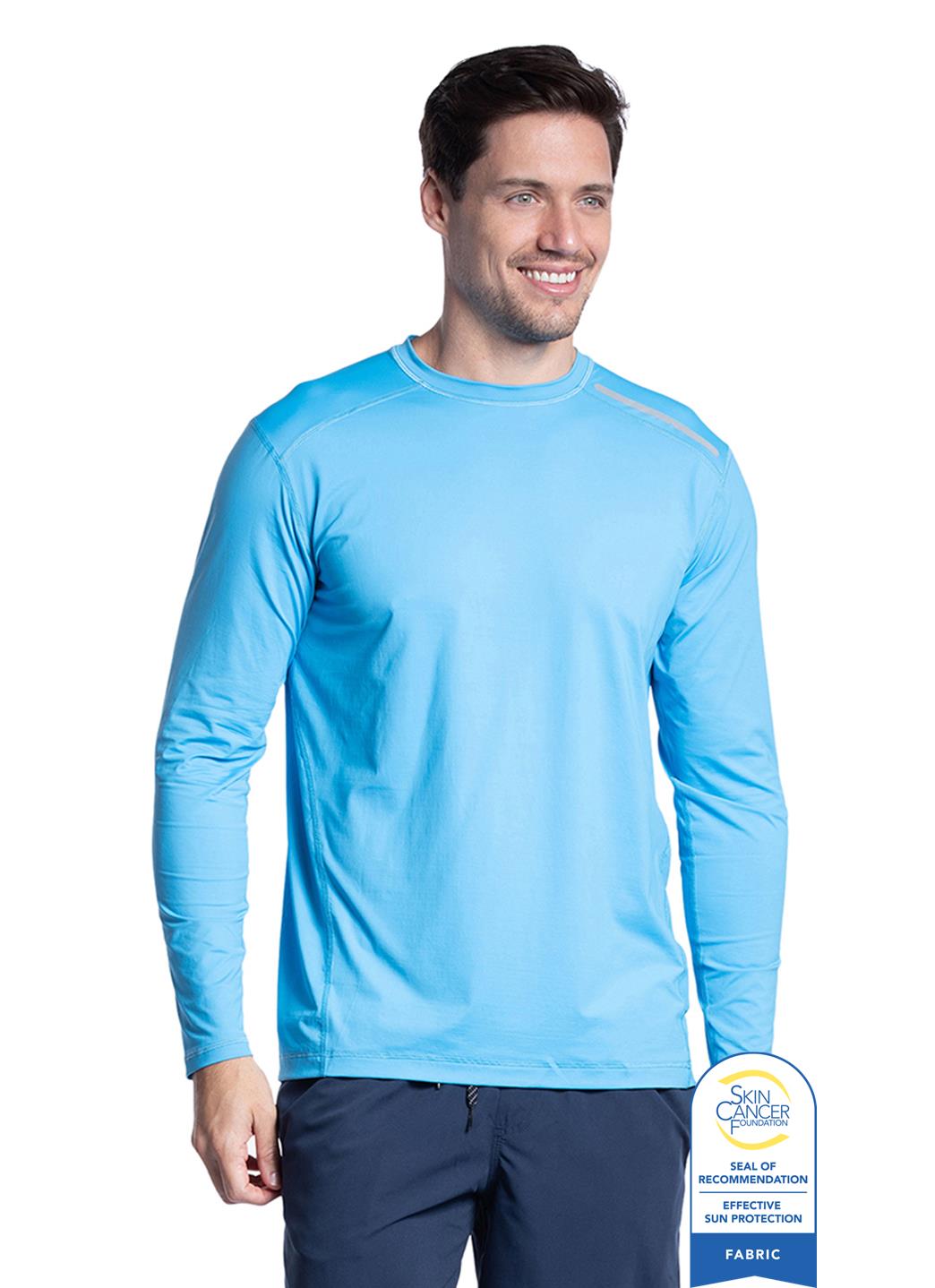 Bloq UV Men's Jet Long Sleeve UPF 50 Tee