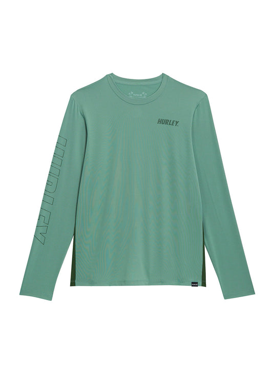 Hurley Men's H2O-Dri Easton Long Sleeve UPF 50 Surf Shirt