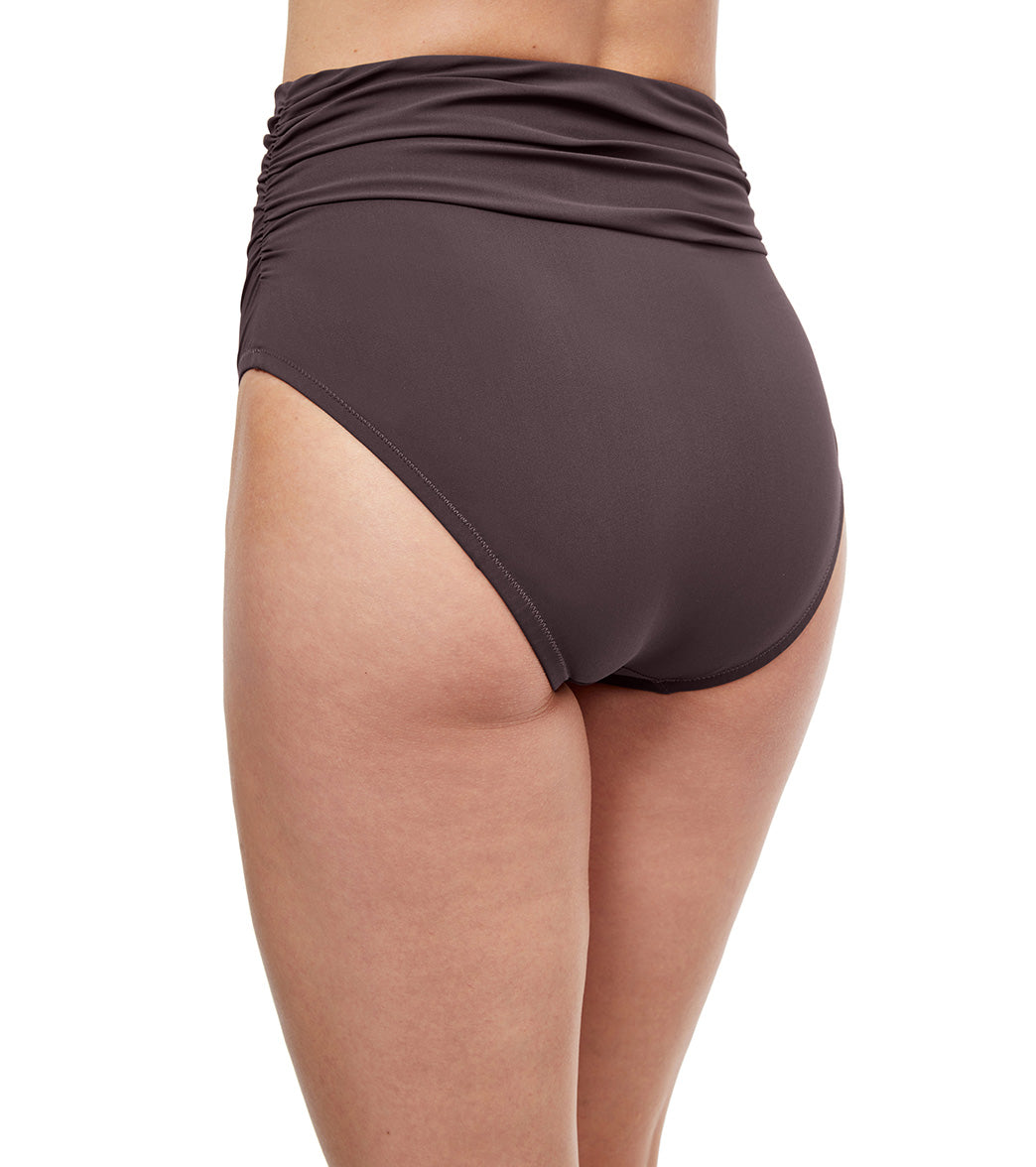 Profile by Gottex Women's Tutti Frutti Shirred High Waisted Bikini Bottom