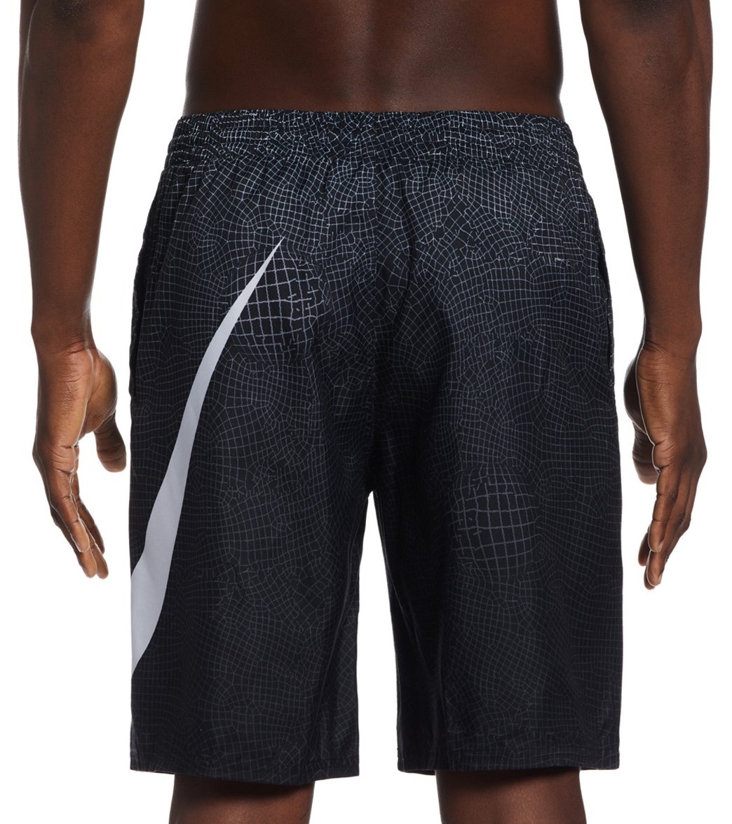 Nike Men's 20" Grid Swoosh Breaker Swim Trunks