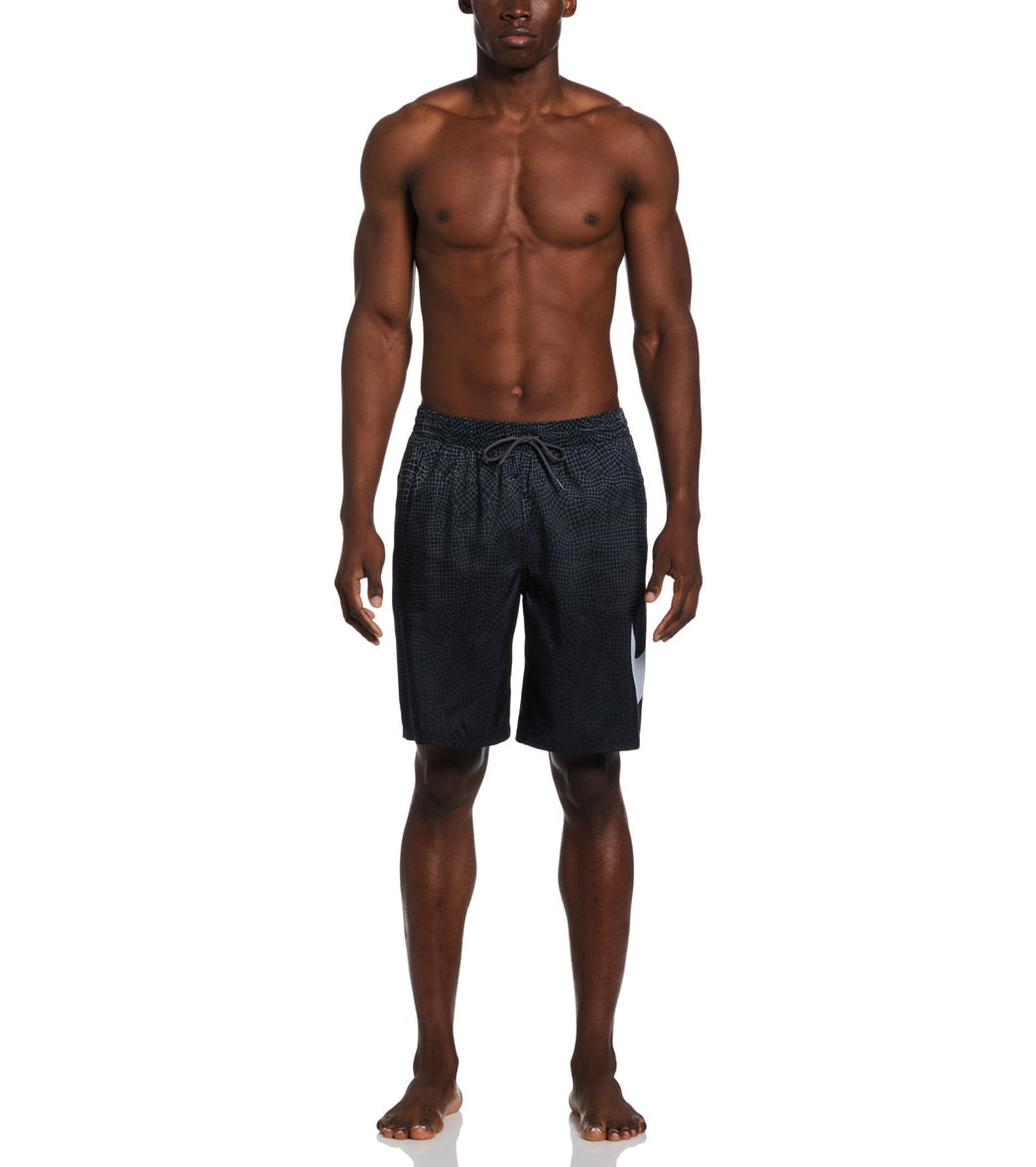 Nike Men's 20" Grid Swoosh Breaker Swim Trunks