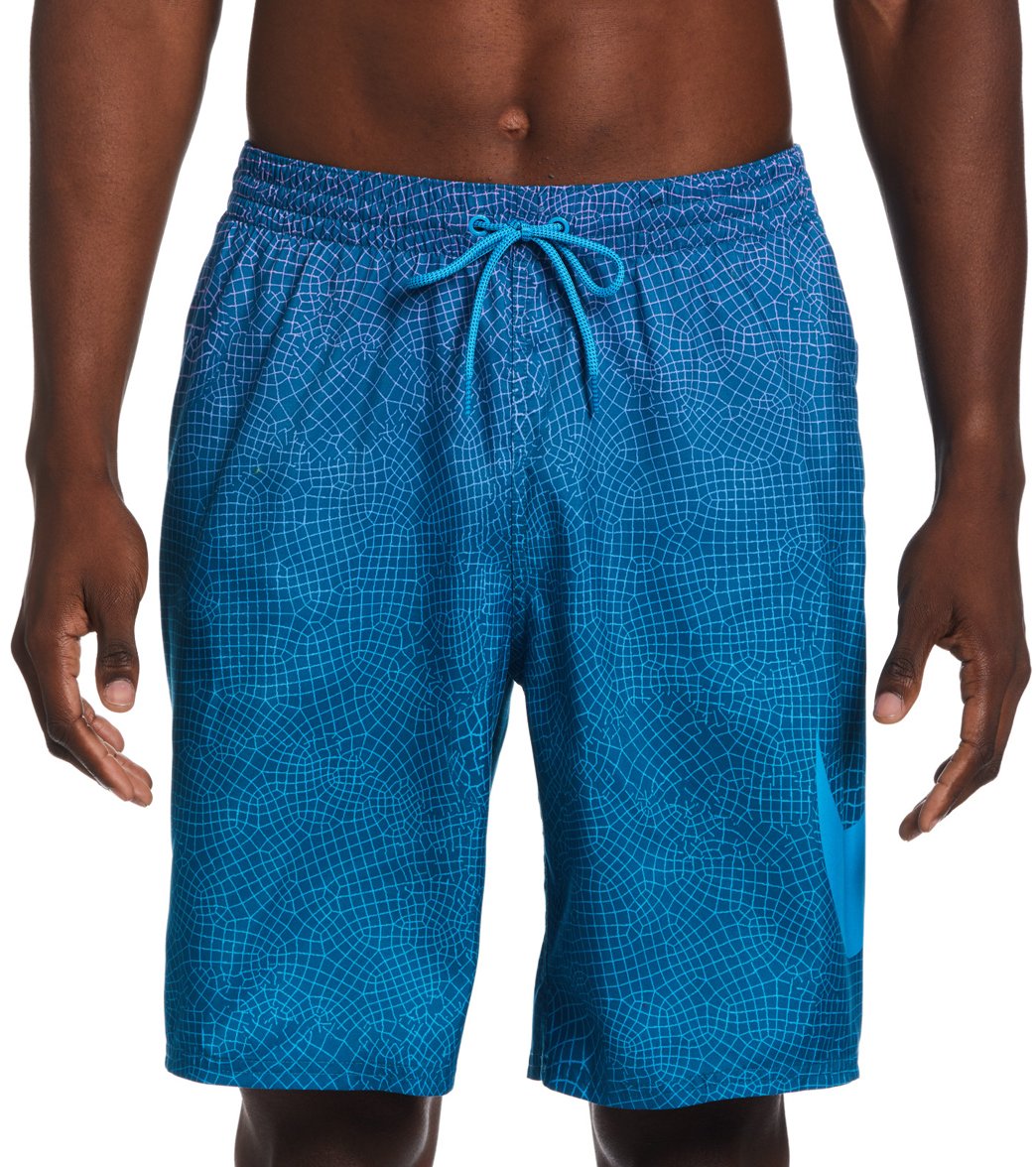 Nike Men's 20" Grid Swoosh Breaker Swim Trunks