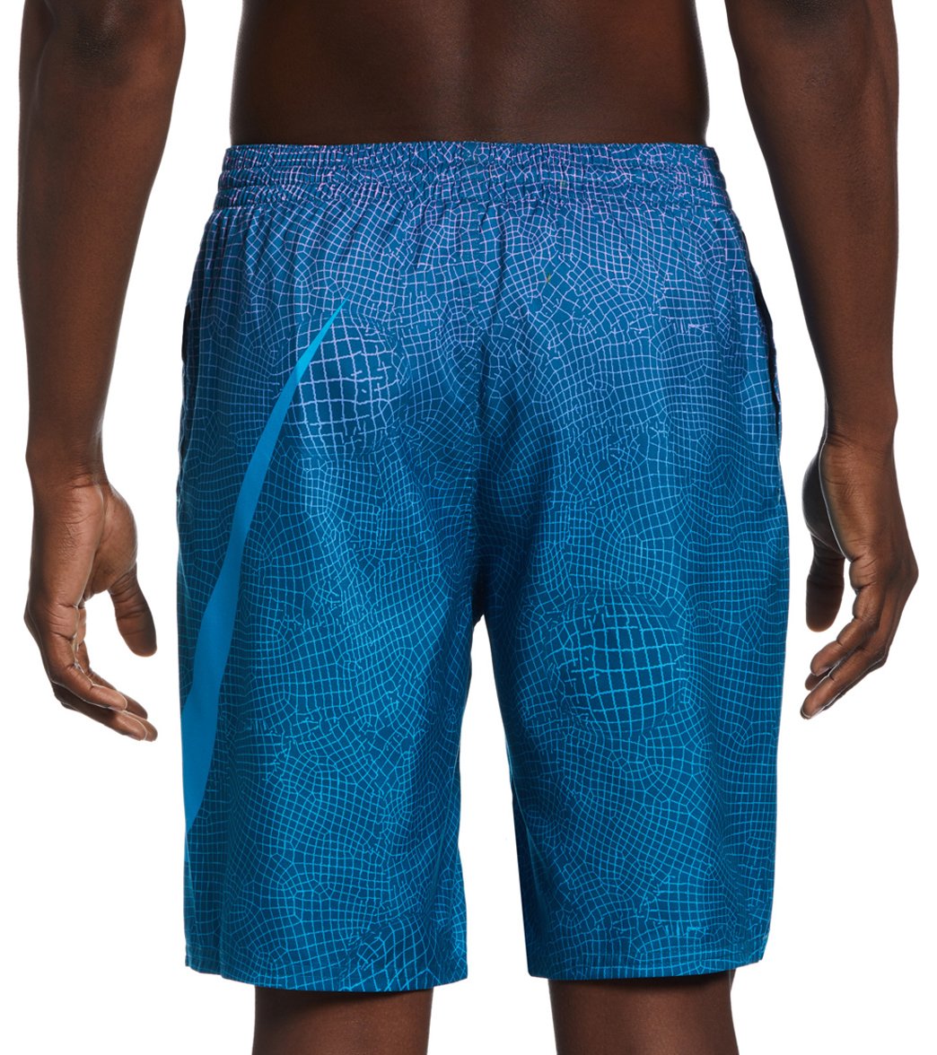 Nike Men's 20" Grid Swoosh Breaker Swim Trunks