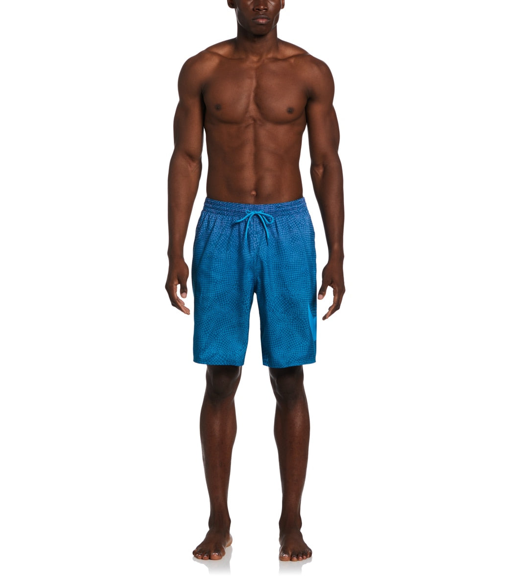 Nike Men's 20" Grid Swoosh Breaker Swim Trunks