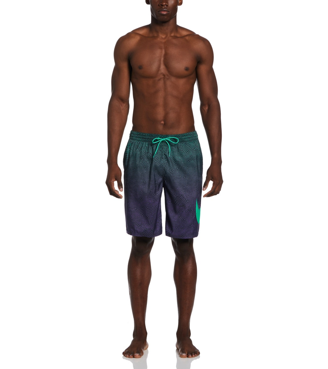 Nike Men's 20" Grid Swoosh Breaker Swim Trunks