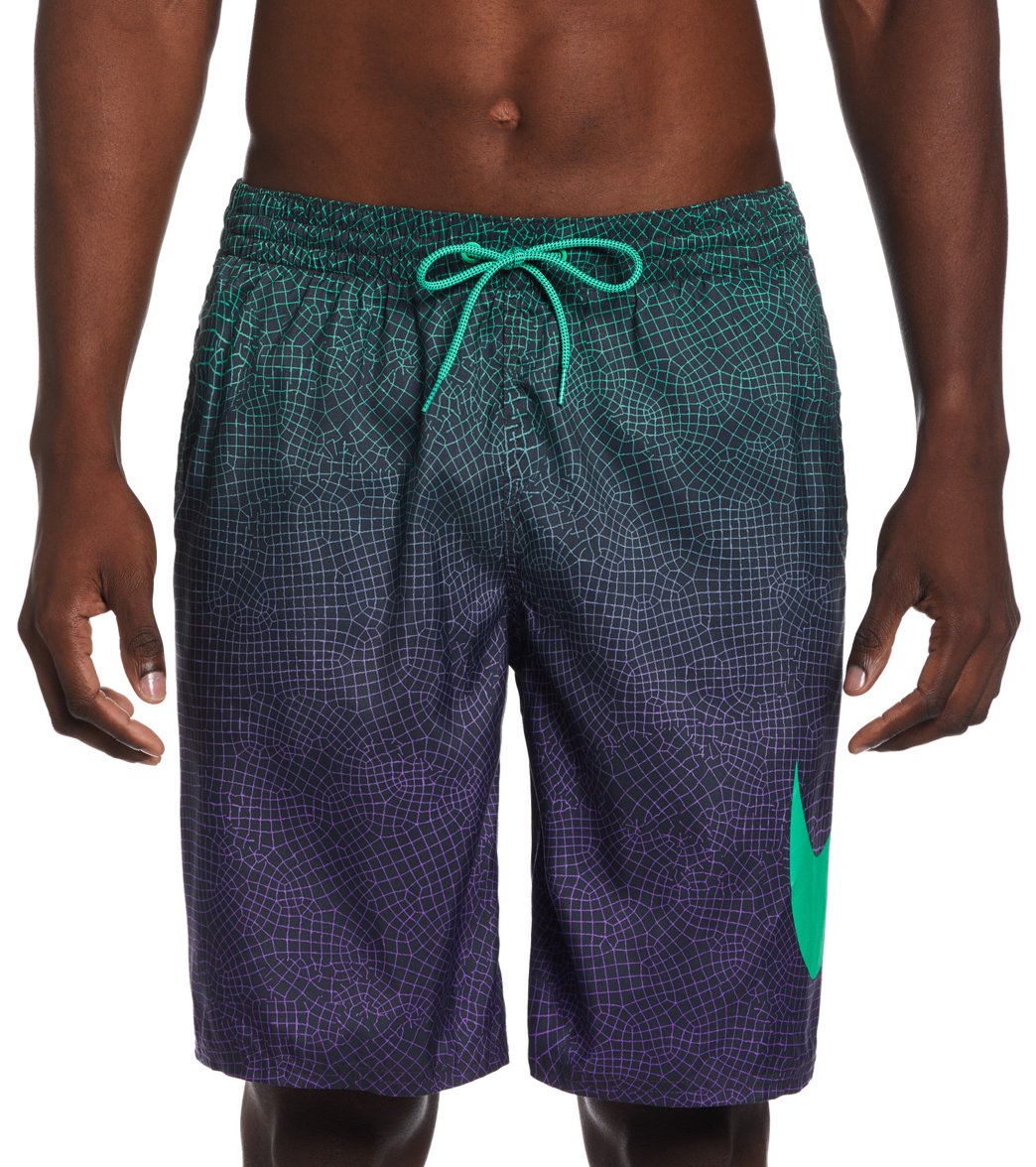 Nike Men's 20" Grid Swoosh Breaker Swim Trunks