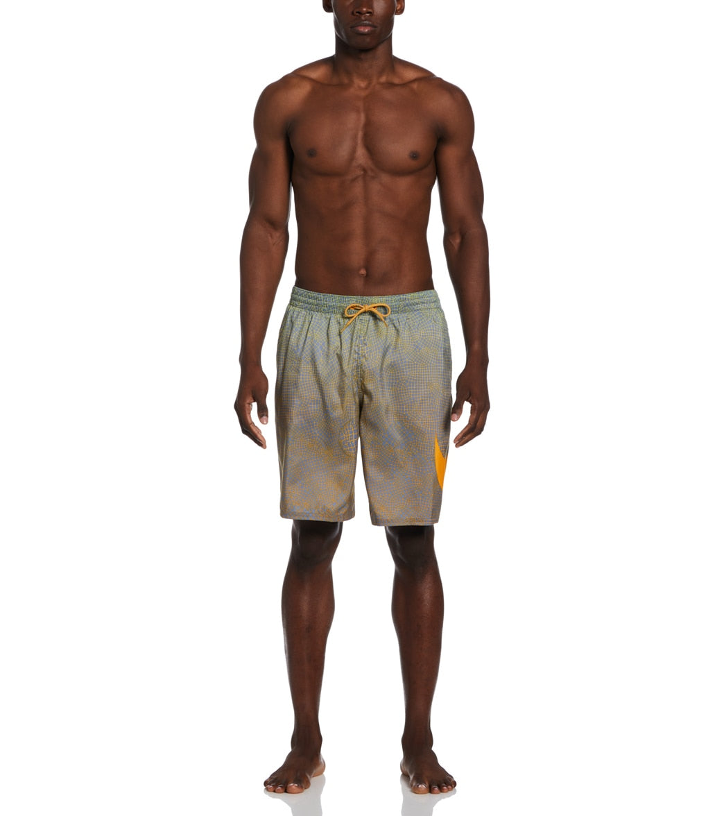 Nike Men's 20" Grid Swoosh Breaker Swim Trunks