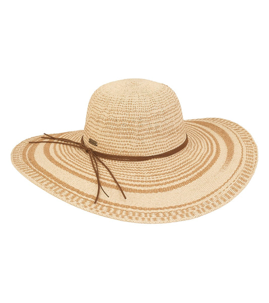 Sun N Sand Women's 5.25" Brm Paper Crochet Floppy Hat