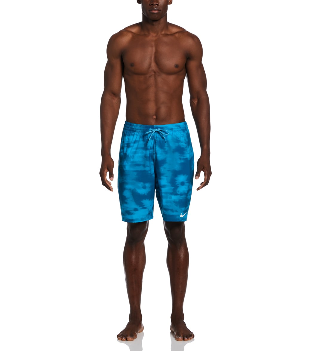 Nike Men's Floral Fade Swim Trunks