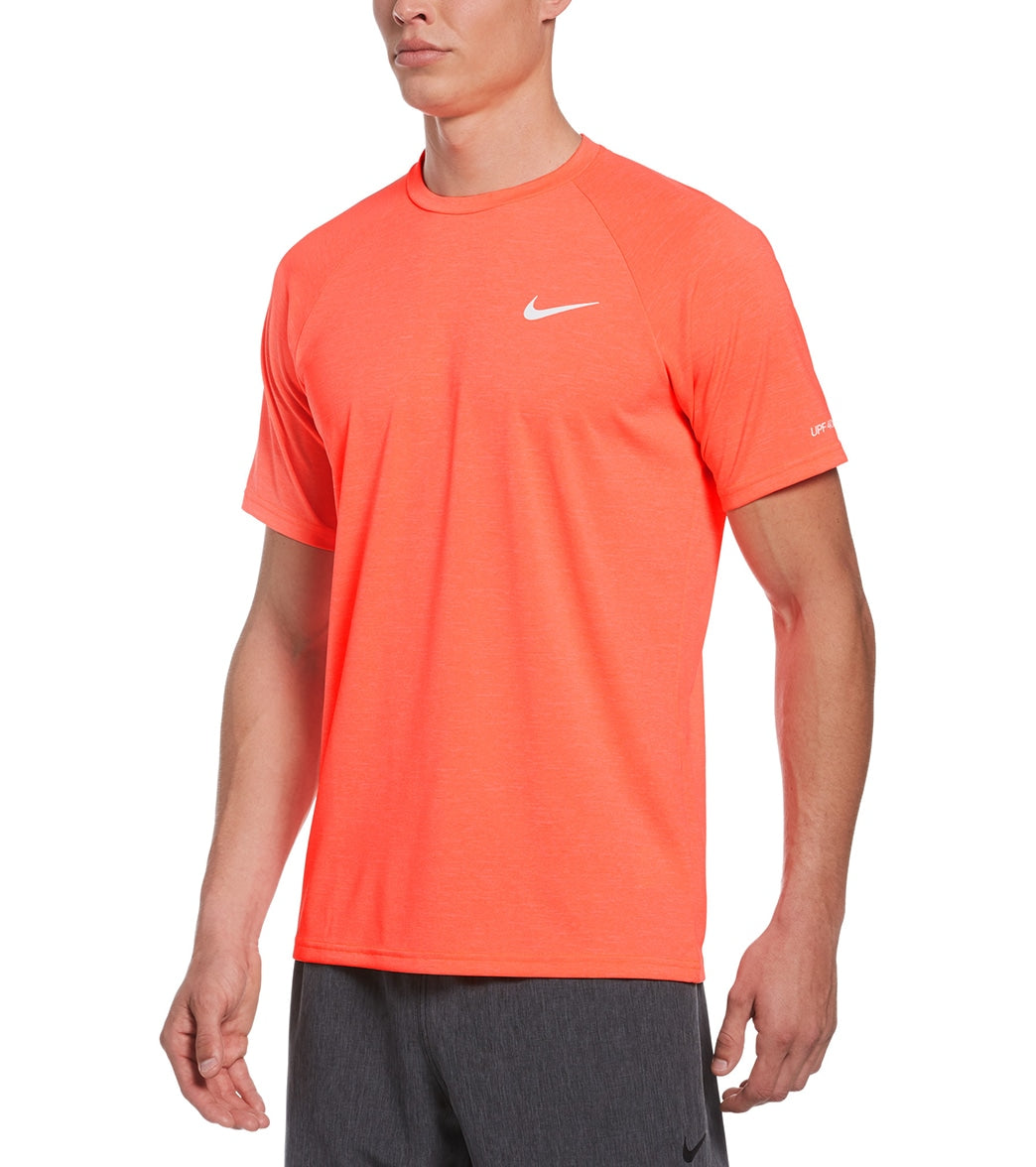 Nike Men's Heather Short Sleeve Hydroguard