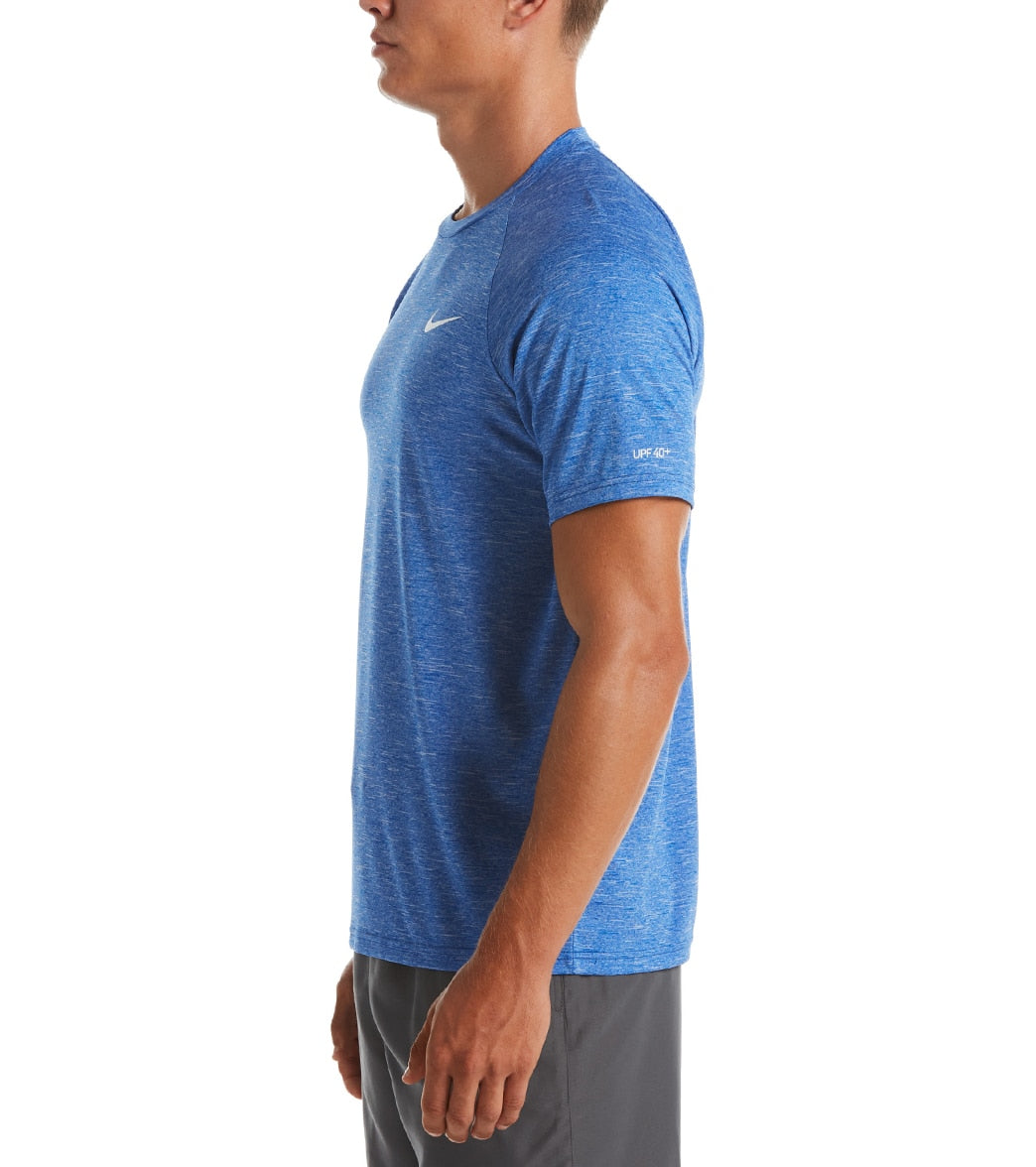 Nike Men's Heather Short Sleeve Hydroguard