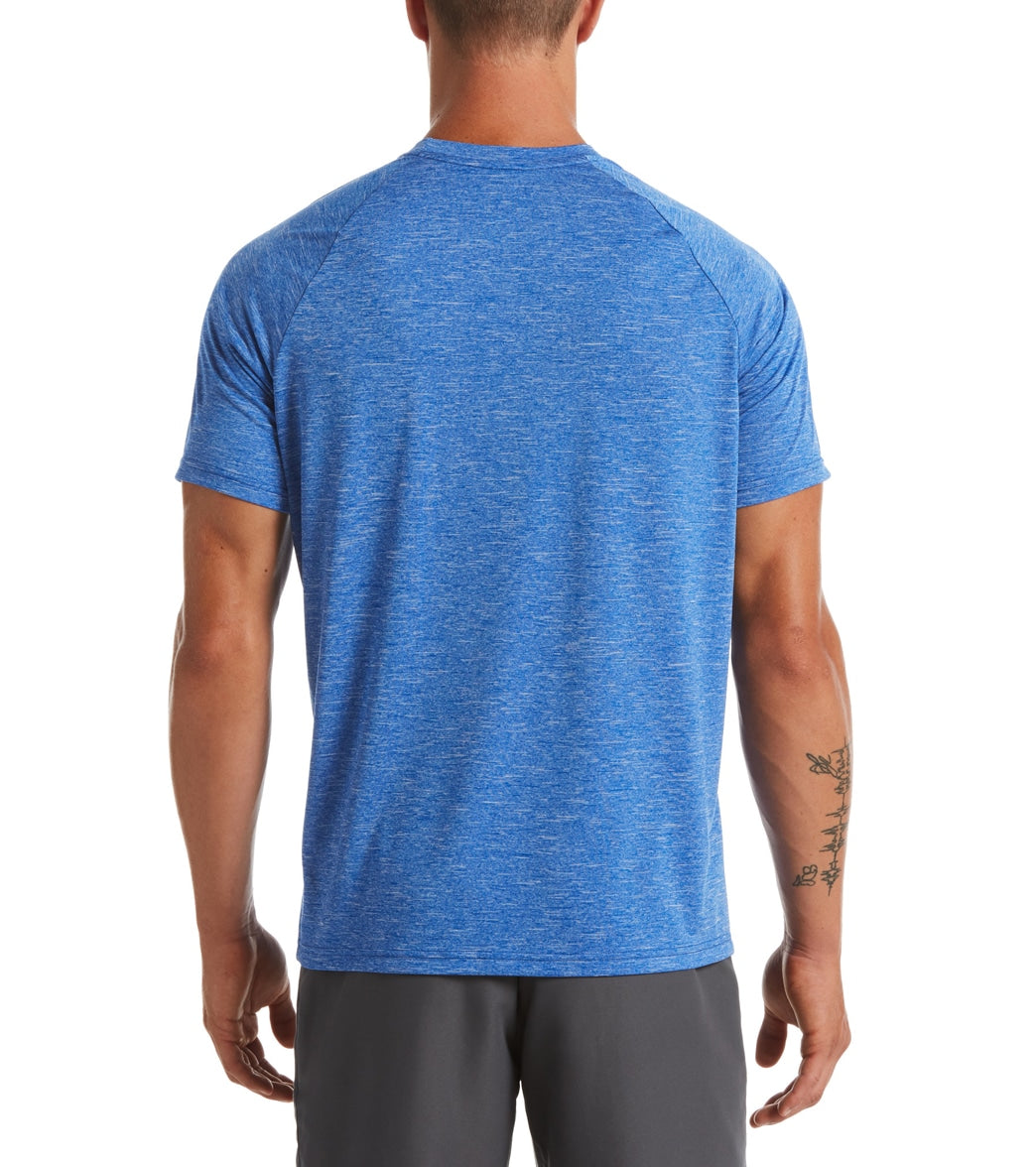 Nike Men's Heather Short Sleeve Hydroguard