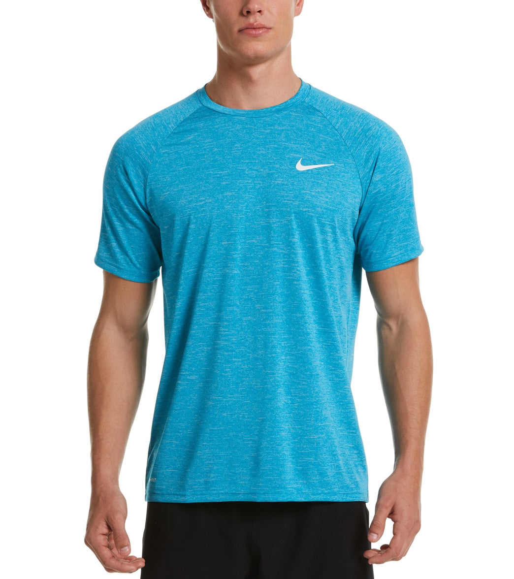 Nike Men's Heather Short Sleeve Hydroguard