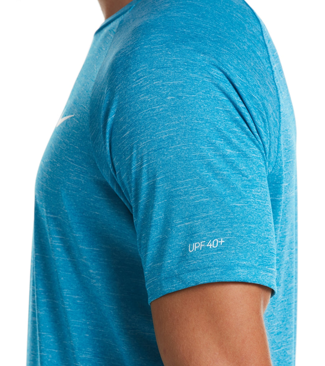 Nike Men's Heather Short Sleeve Hydroguard