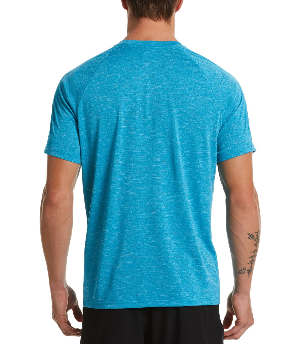 Nike Men's Heather Short Sleeve Hydroguard