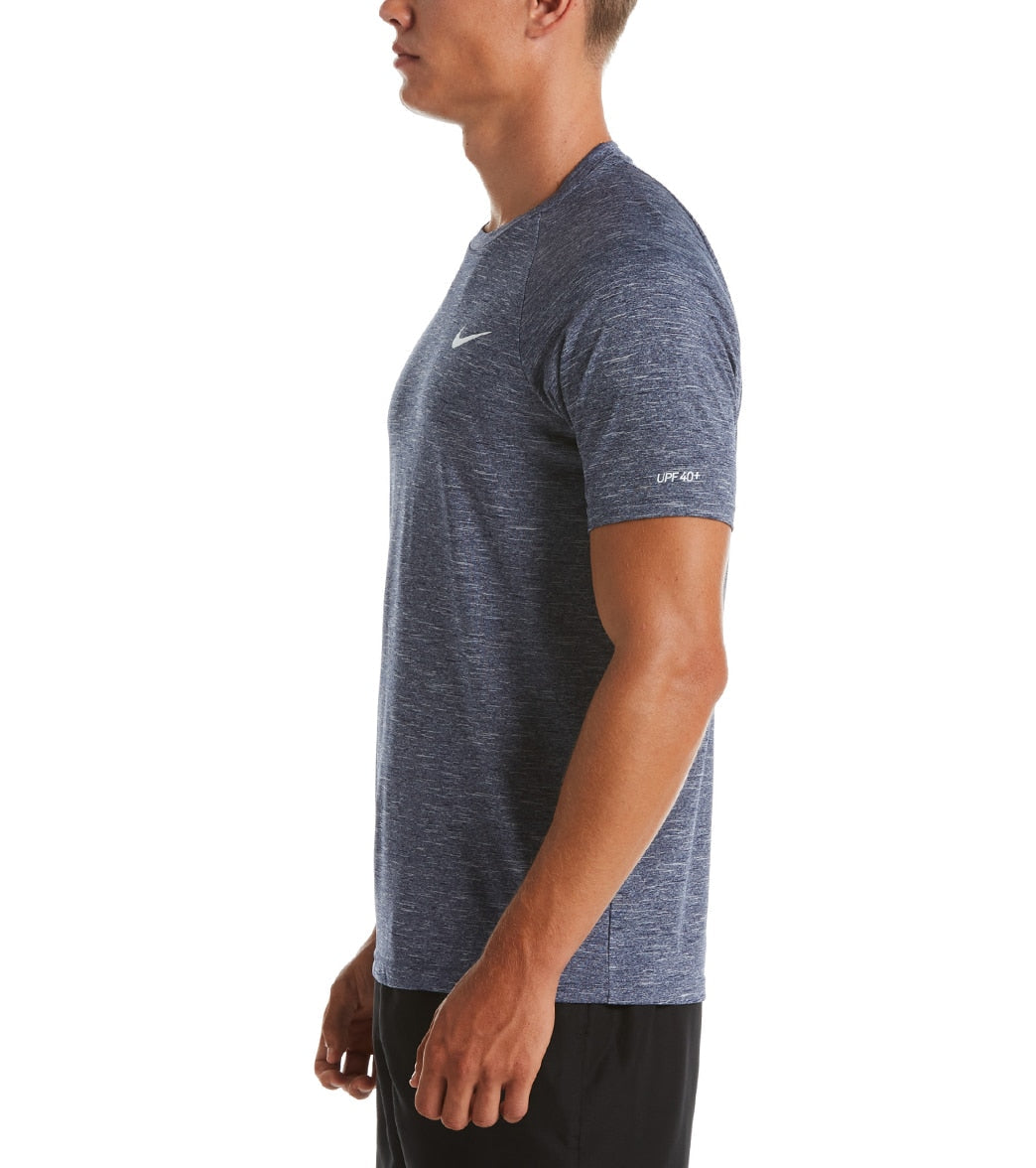 Nike Men's Heather Short Sleeve Hydroguard