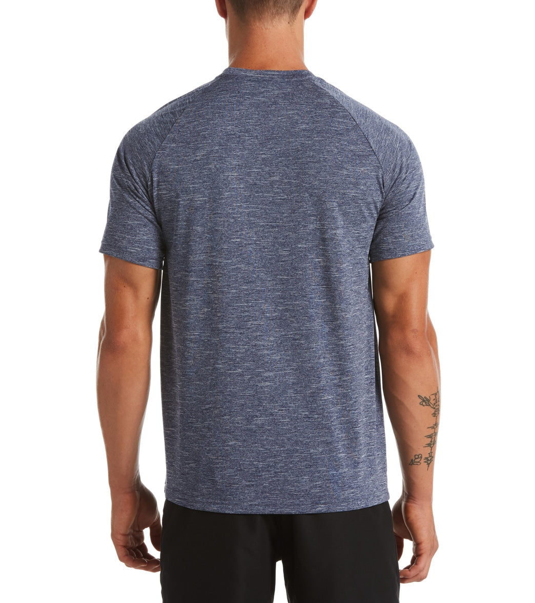 Nike Men's Heather Short Sleeve Hydroguard