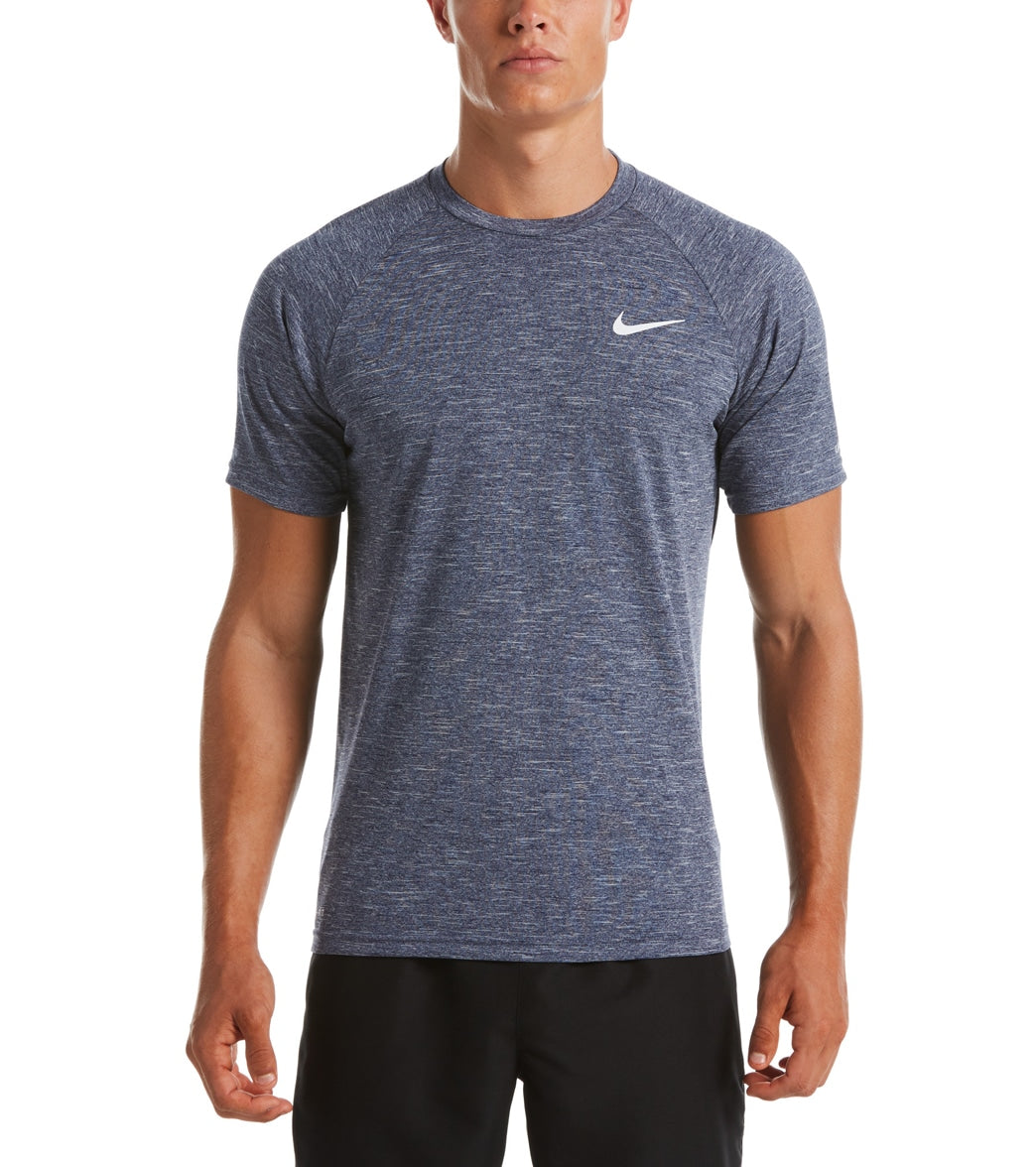Nike Men's Heather Short Sleeve Hydroguard