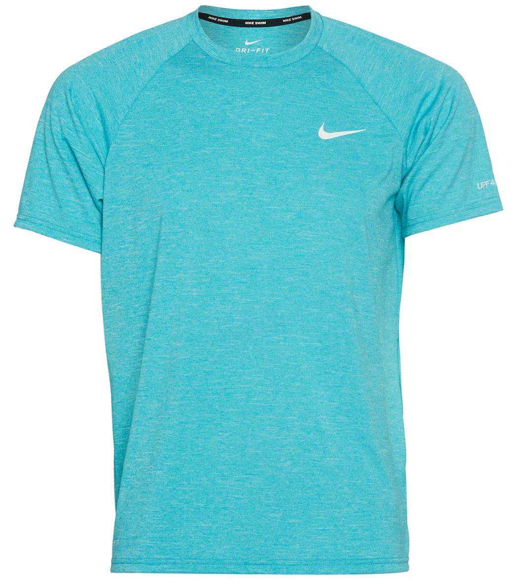 Nike Men's Heather Short Sleeve Hydroguard