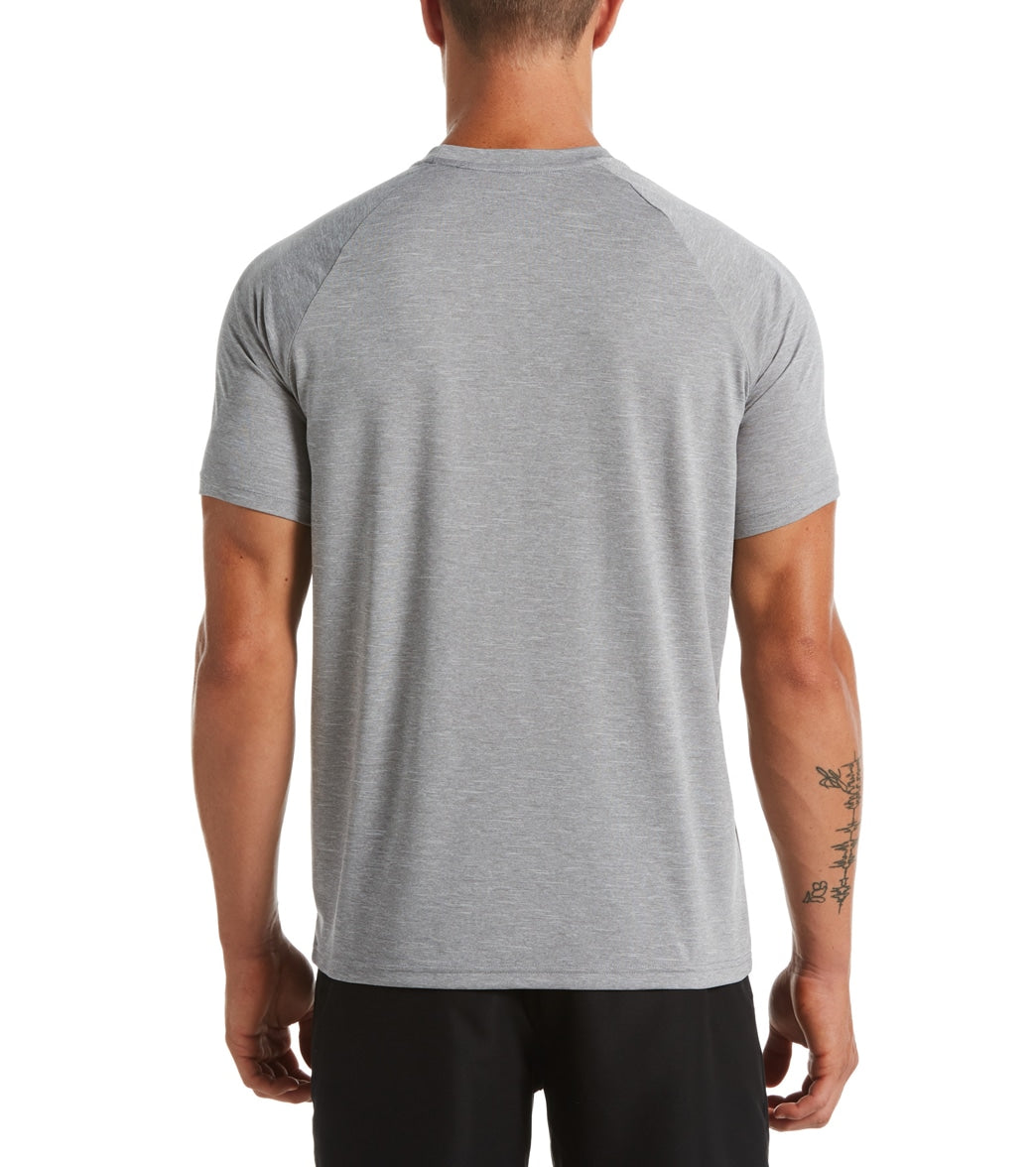 Nike Men's Heather Short Sleeve Hydroguard