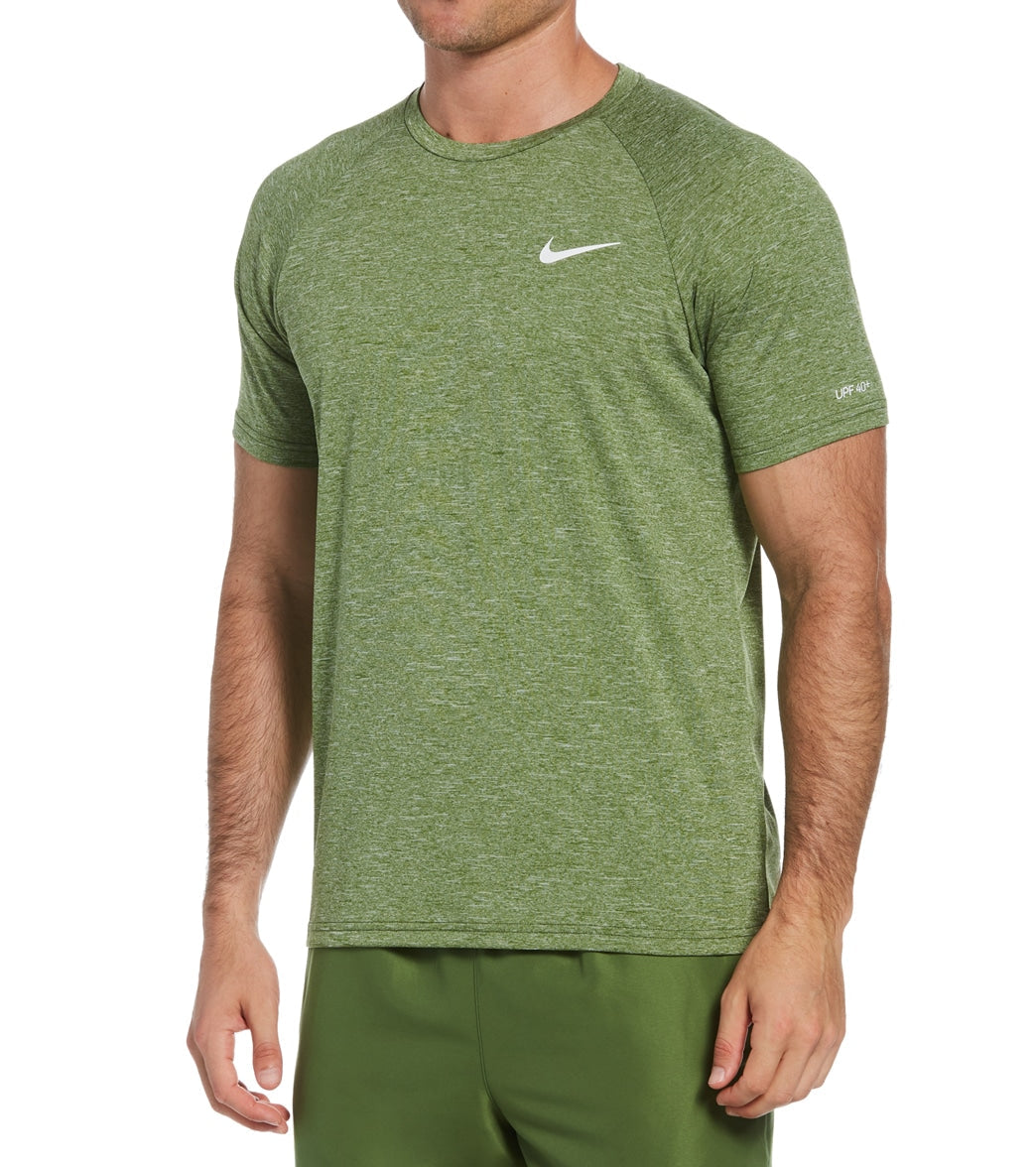 Nike Men's Heather Short Sleeve Hydroguard