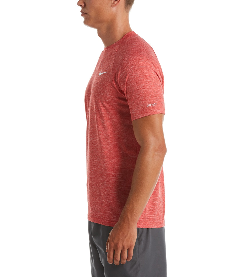 Nike Men's Heather Short Sleeve Hydroguard