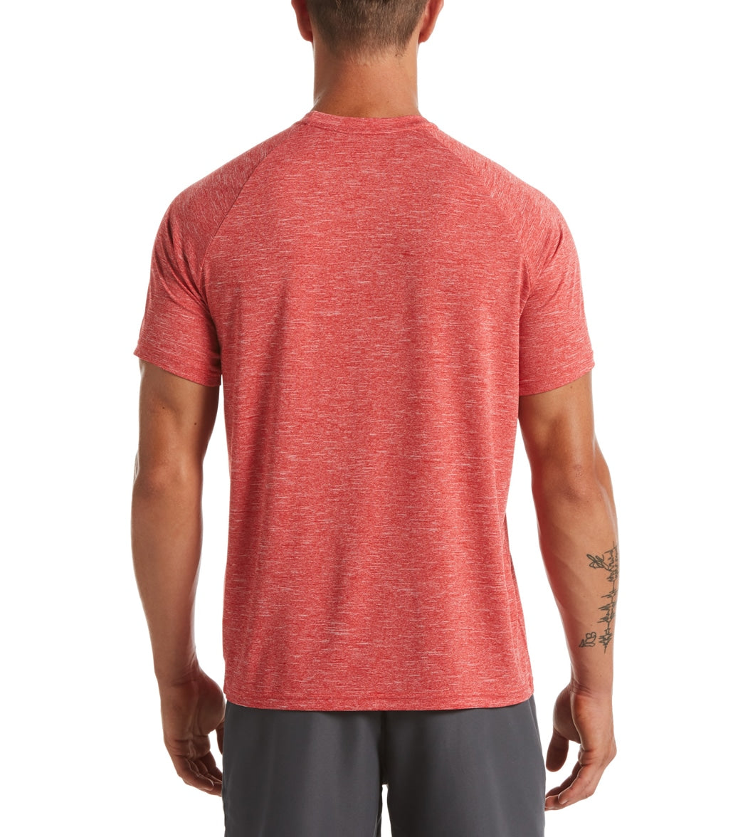 Nike Men's Heather Short Sleeve Hydroguard