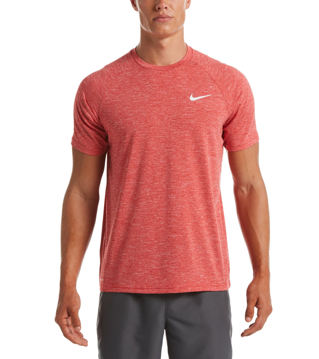 Nike Men's Heather Short Sleeve Hydroguard
