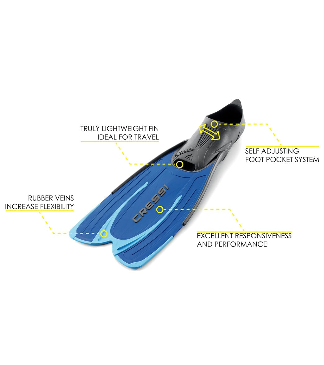Cressi Agua Snorkeling Fins