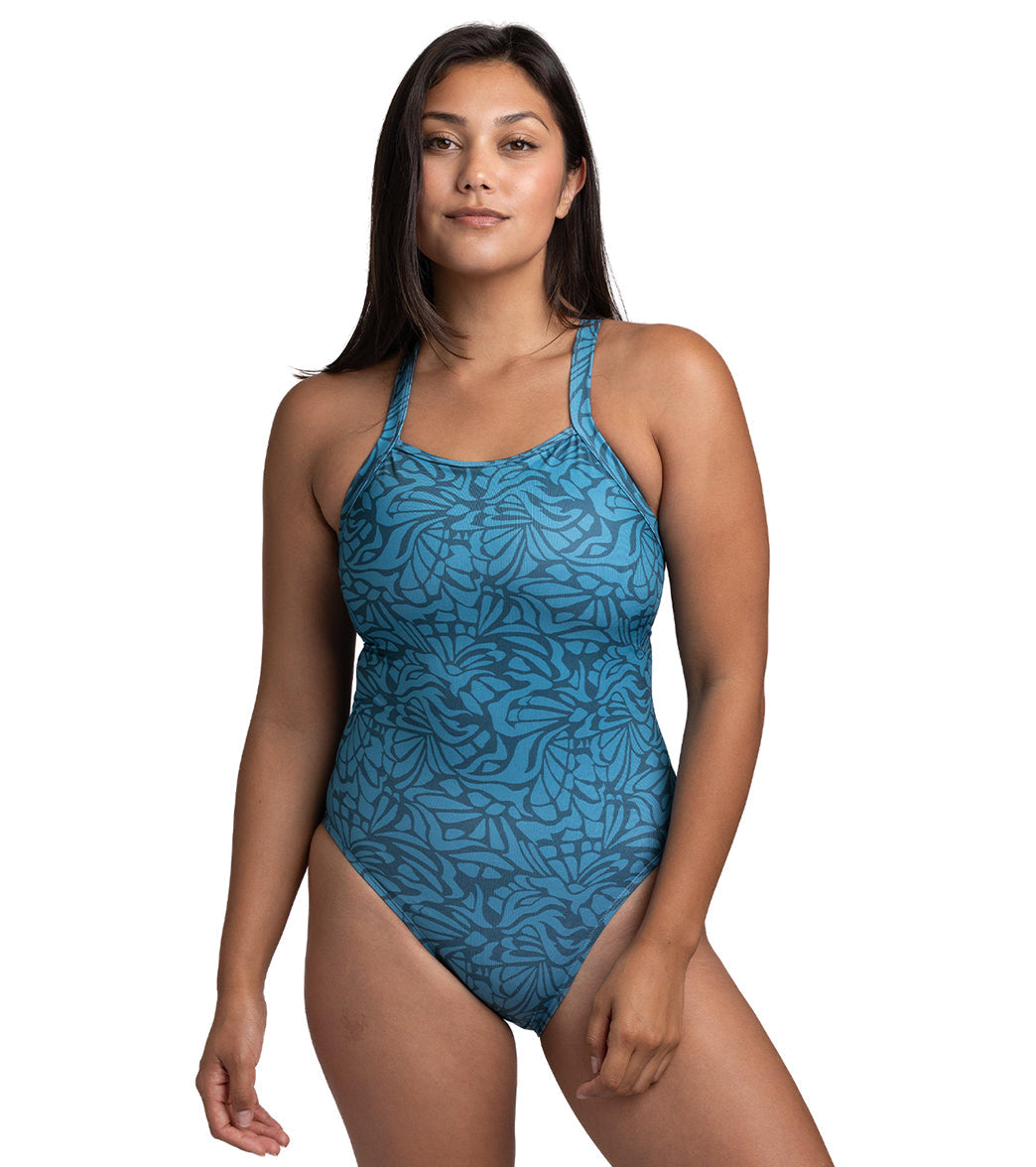 JOLYN Women's Caroline Wings One Piece Swimsuit