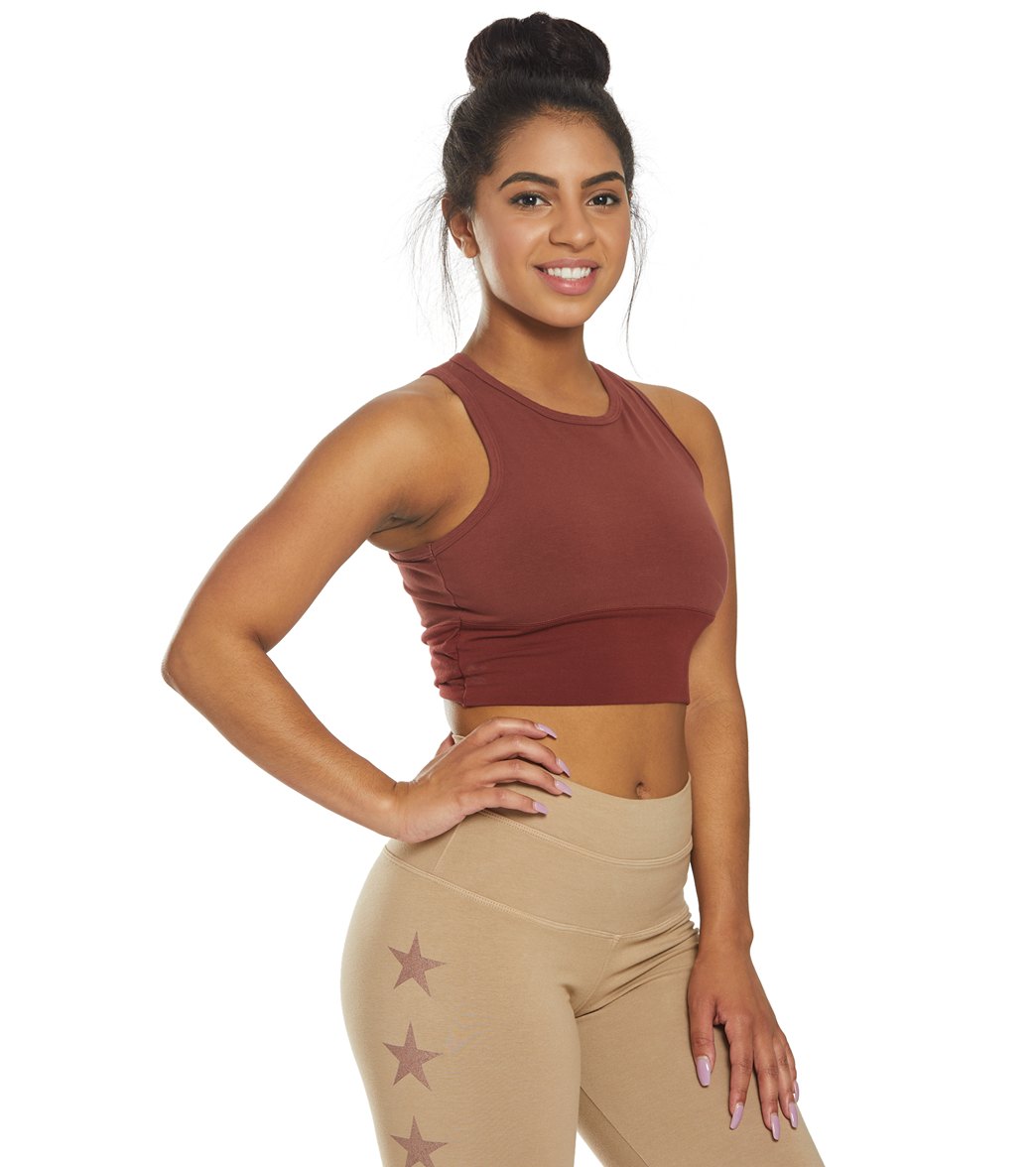 Hard Tail Wrap Back Yoga Crop Top