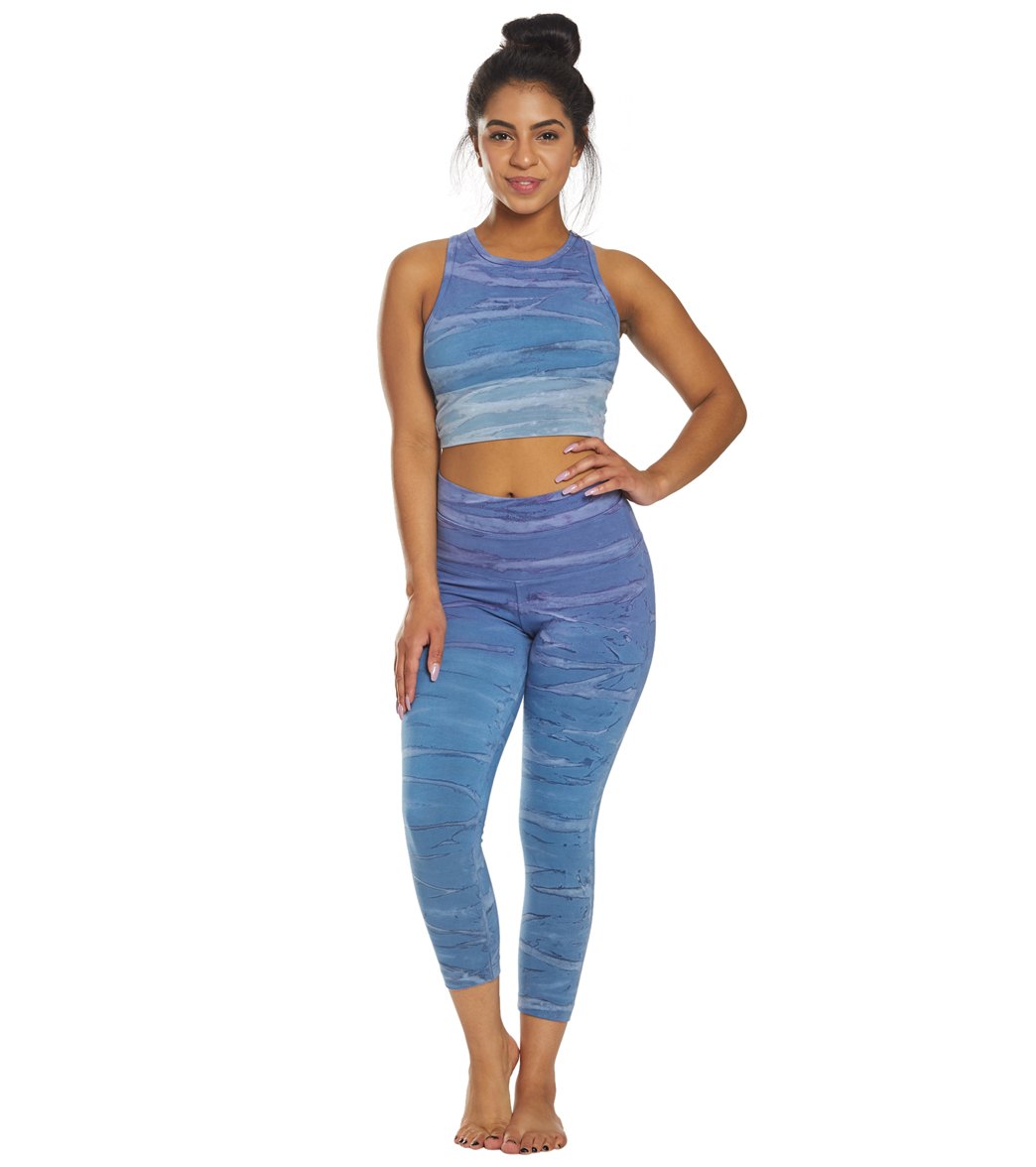 Hard Tail Wrap Back Yoga Crop Top