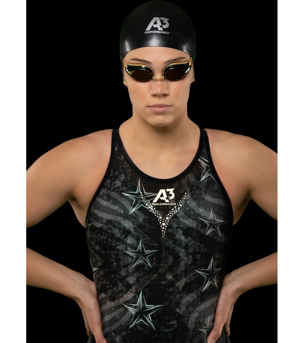 A3 Performance Women's Phenom Closed Back Tech Suit Swimsuit