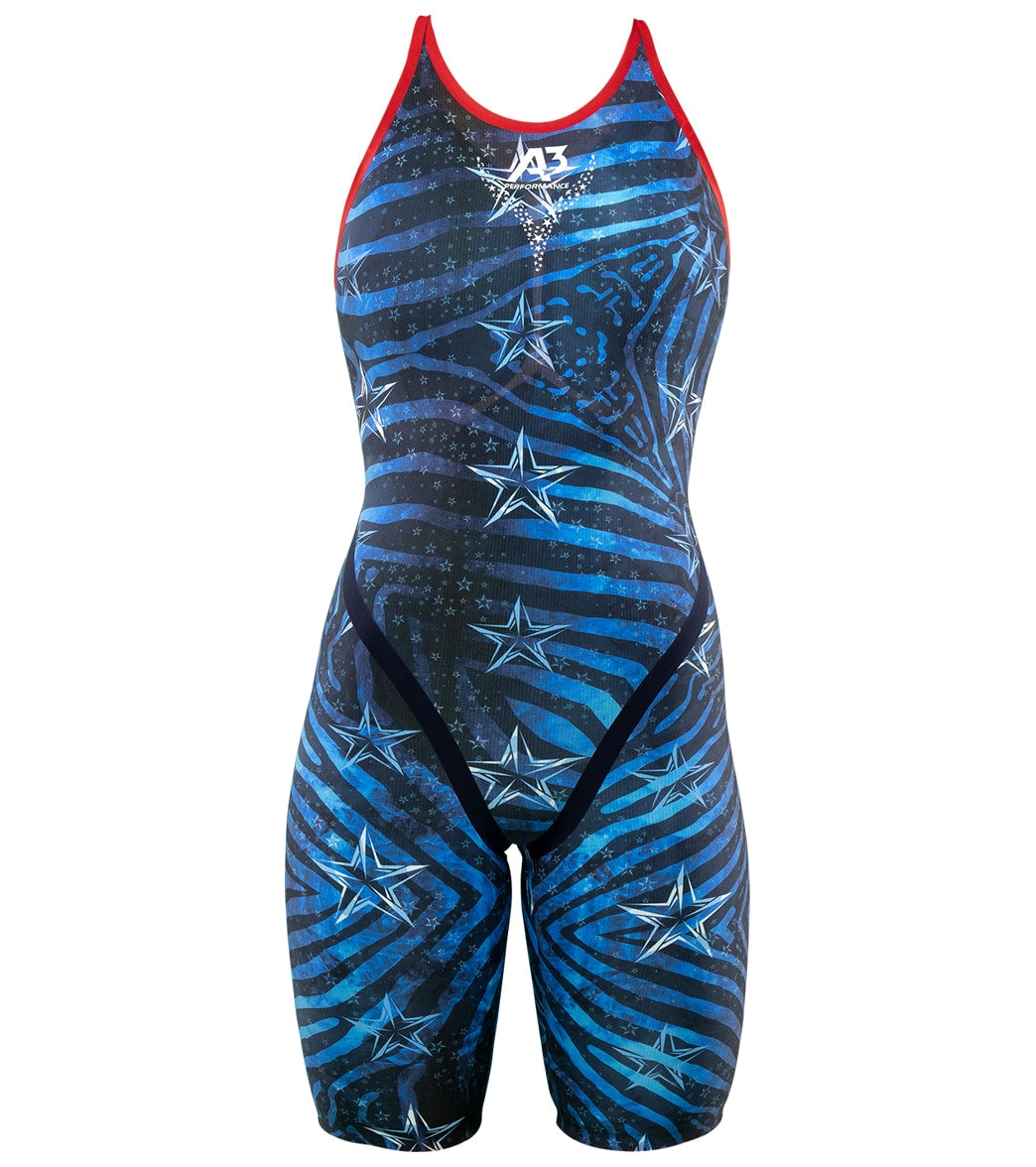 A3 Performance Women's Phenom Closed Back Tech Suit Swimsuit