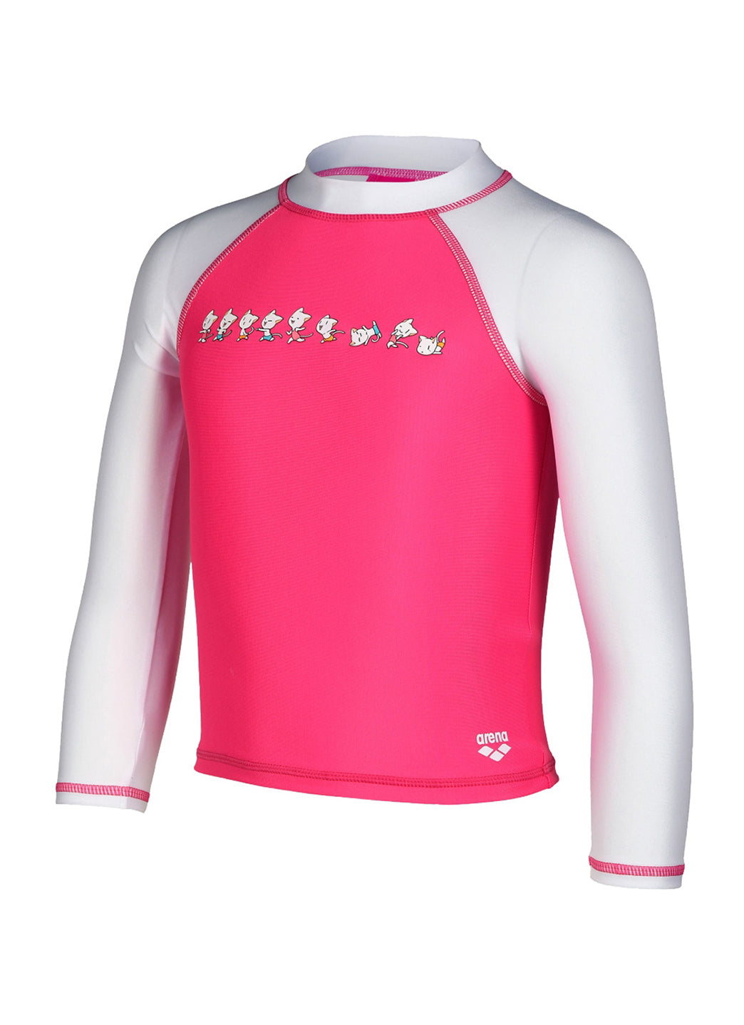 Arena Kids' Friends Long Sleeve Rashguard (Toddler, Little Kid)