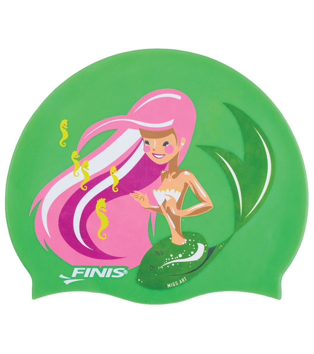 FINIS Kids' Mermaid Silicone Cap
