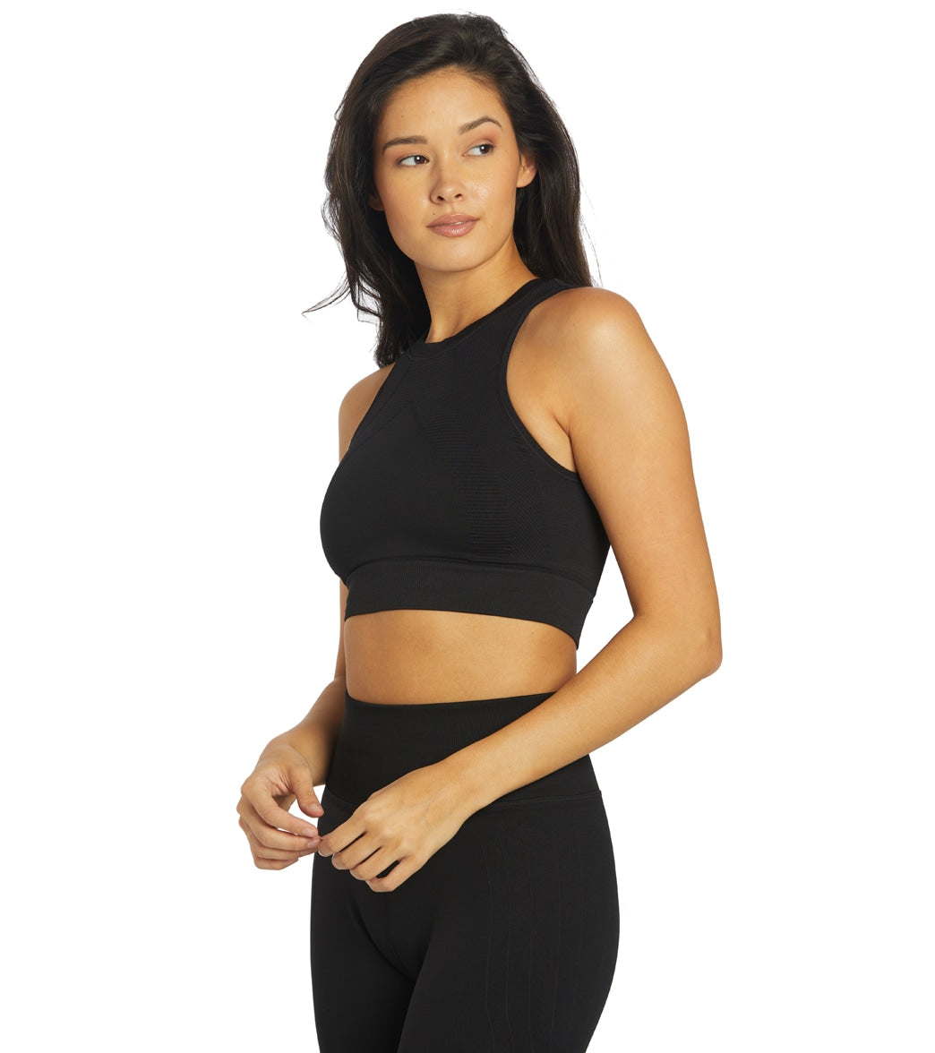 NUX One By One Seamless Yoga Crop Top