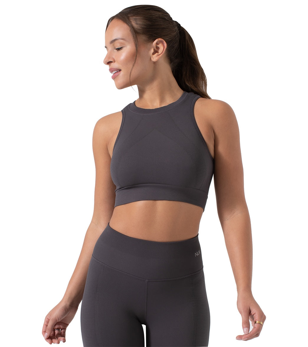 NUX One By One Seamless Yoga Crop Top