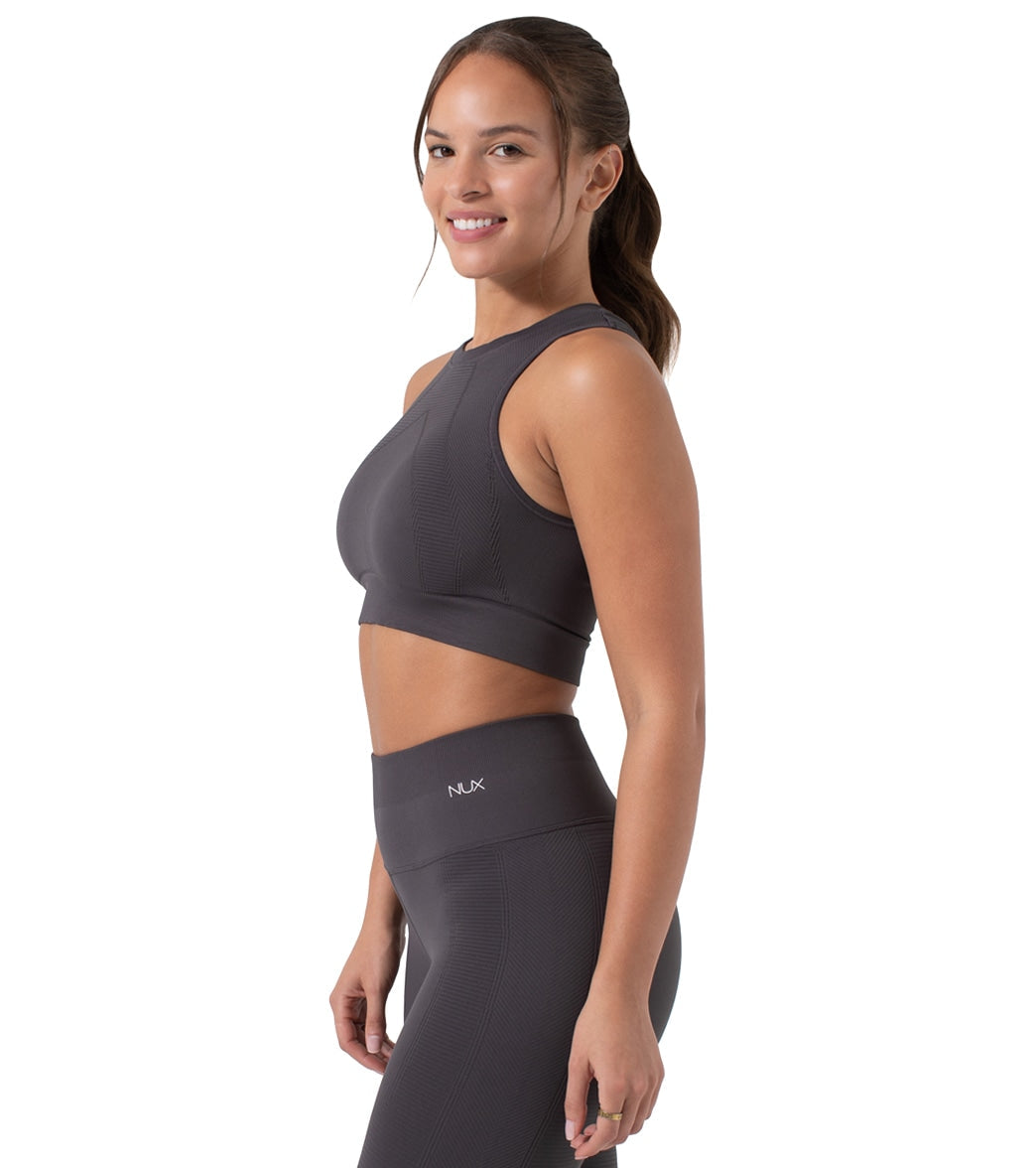 NUX One By One Seamless Yoga Crop Top