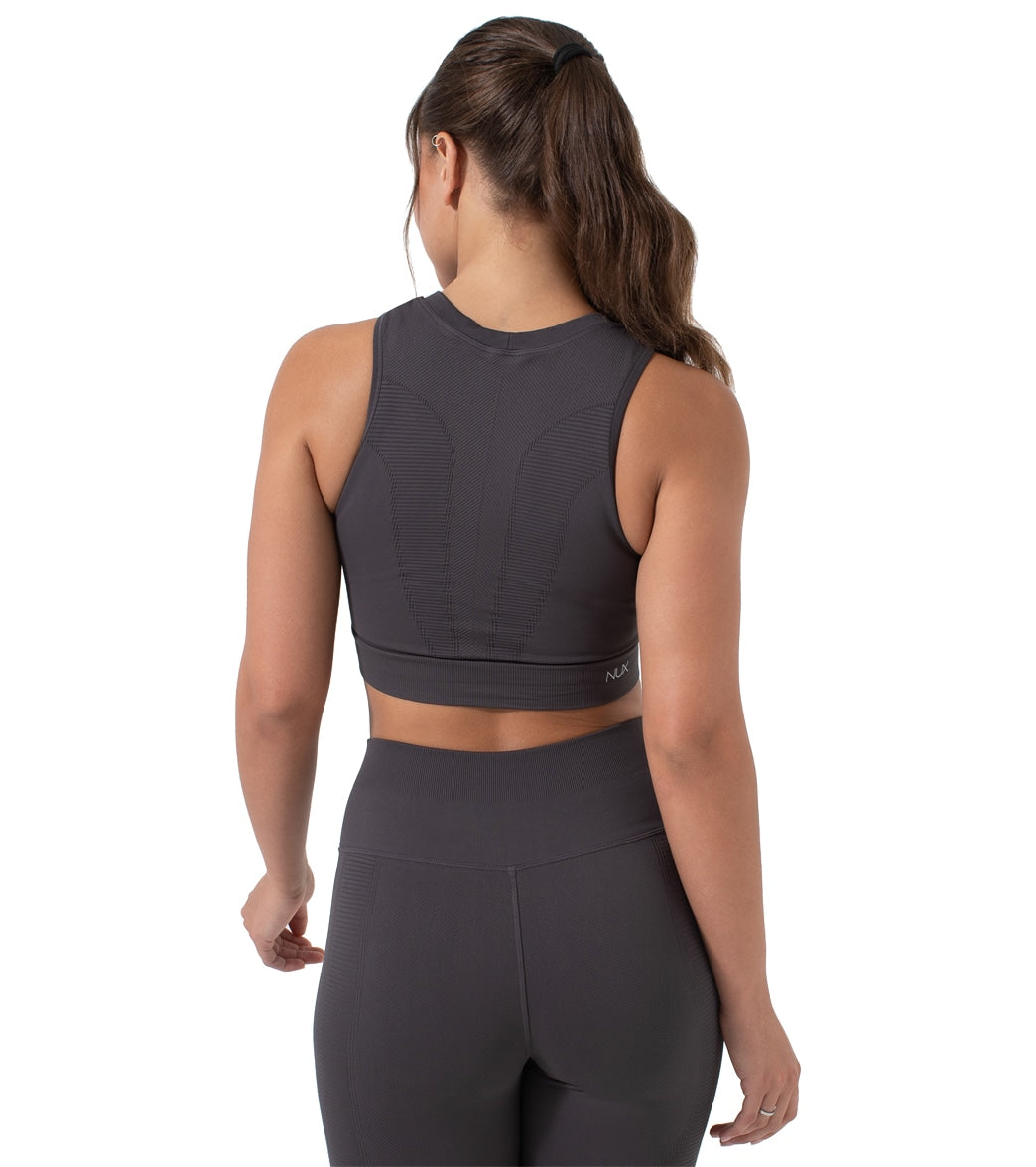 NUX One By One Seamless Yoga Crop Top