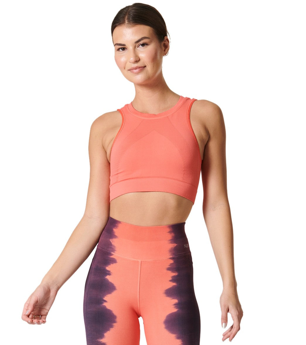 NUX One By One Seamless Yoga Crop Top