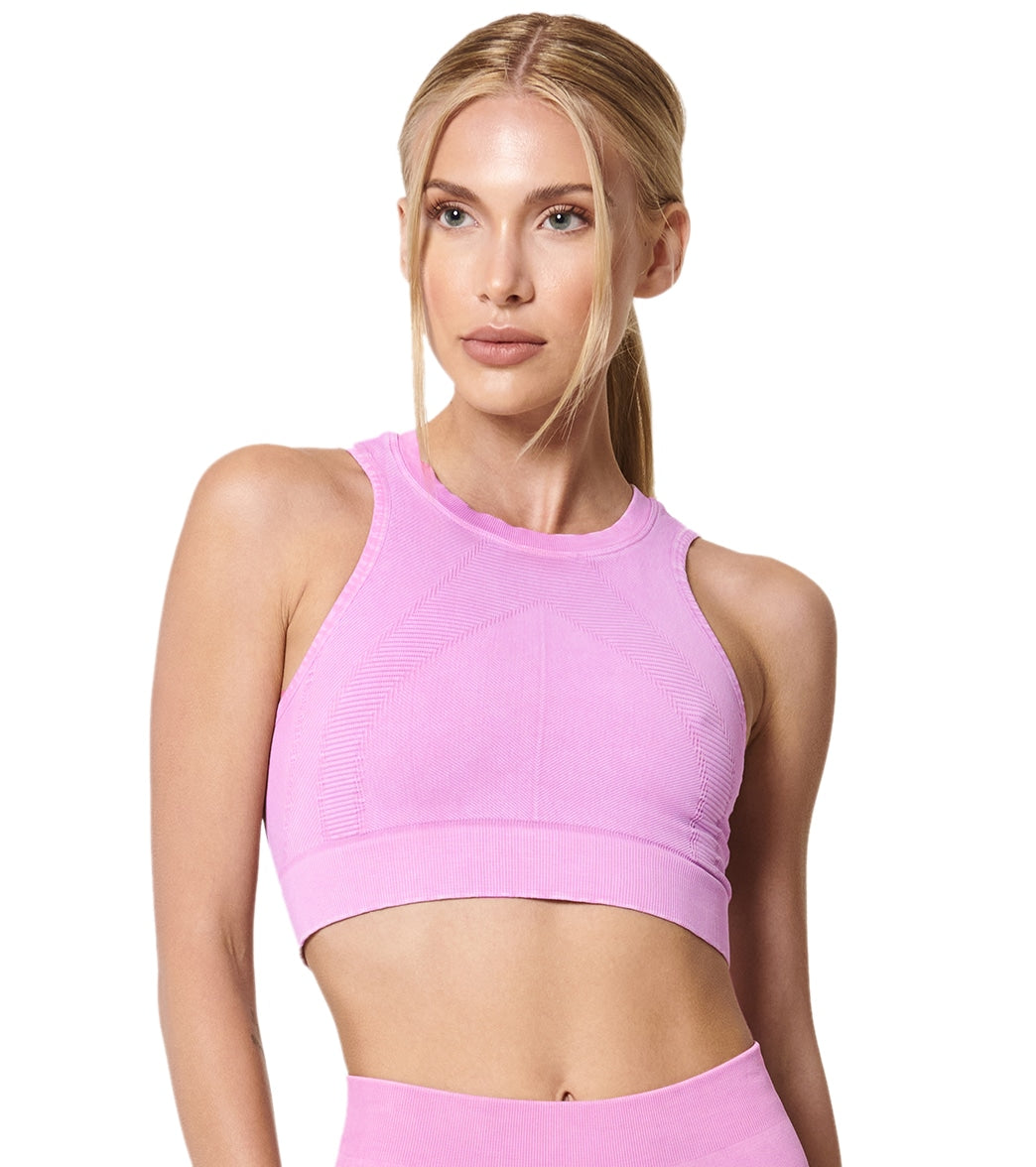 NUX One By One Seamless Yoga Crop Top