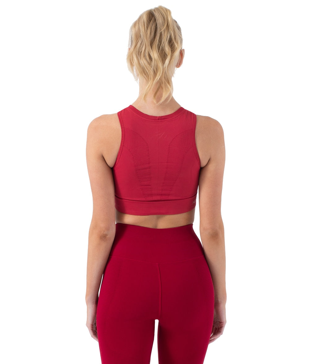NUX One By One Seamless Yoga Crop Top