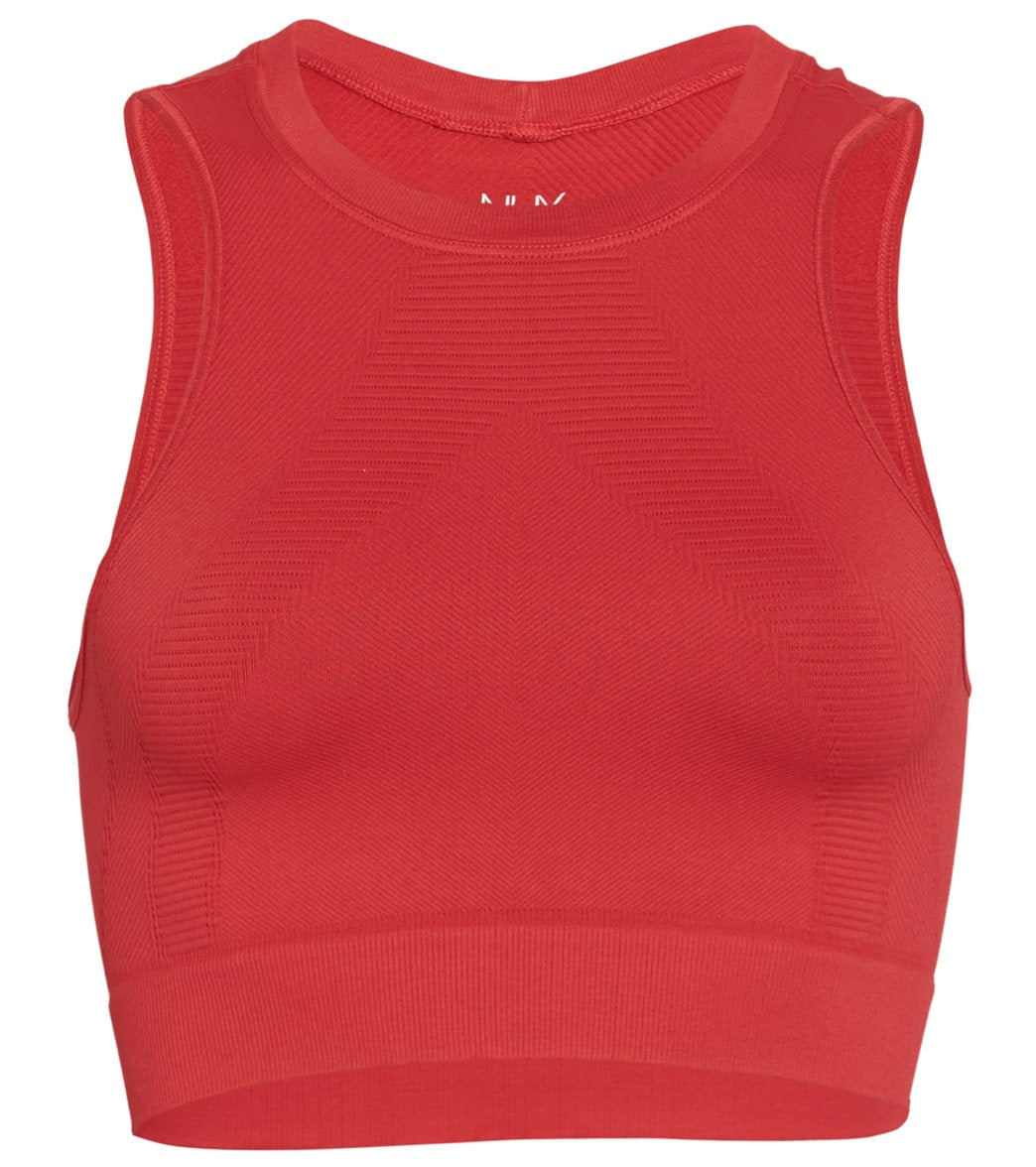 NUX One By One Seamless Yoga Crop Top