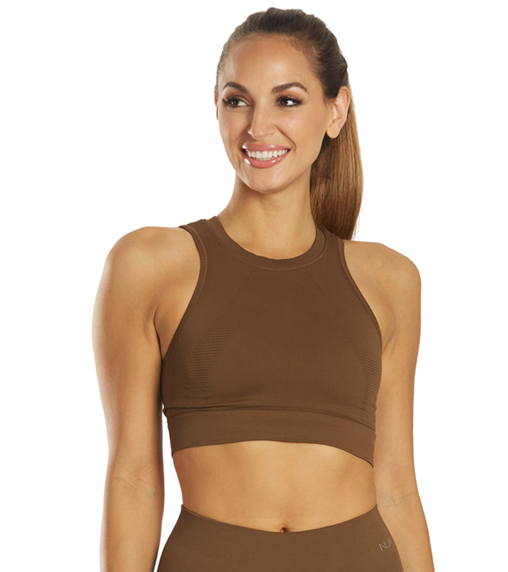 NUX One By One Seamless Yoga Crop Top