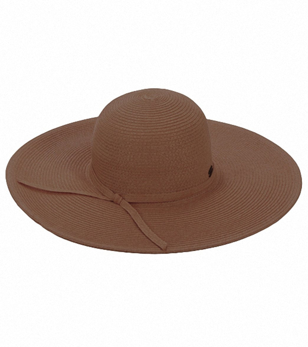 Sun N Sand Shoreline Hues Large Brim Straw Hat