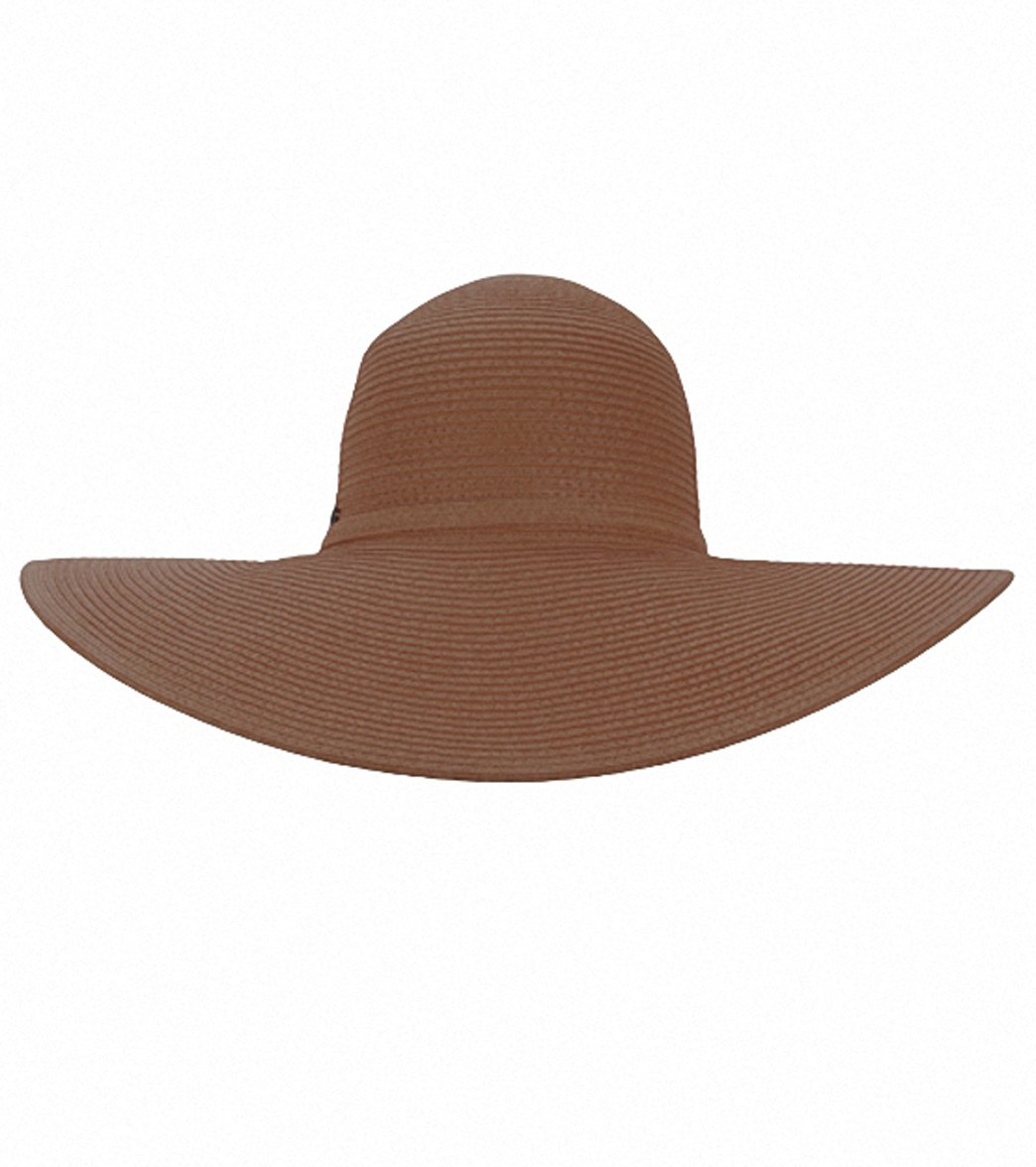Sun N Sand Shoreline Hues Large Brim Straw Hat