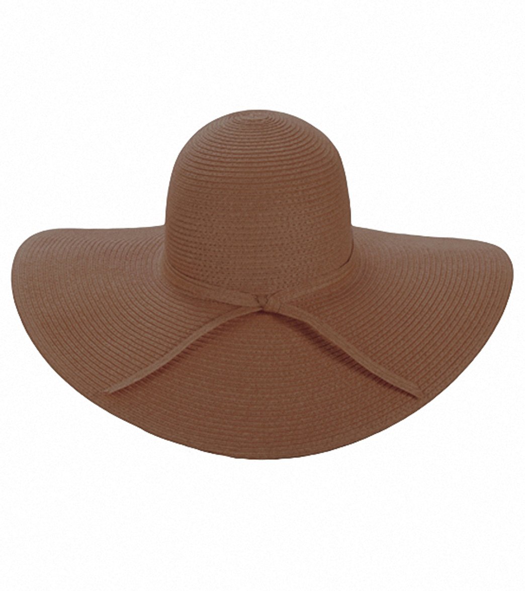 Sun N Sand Shoreline Hues Large Brim Straw Hat