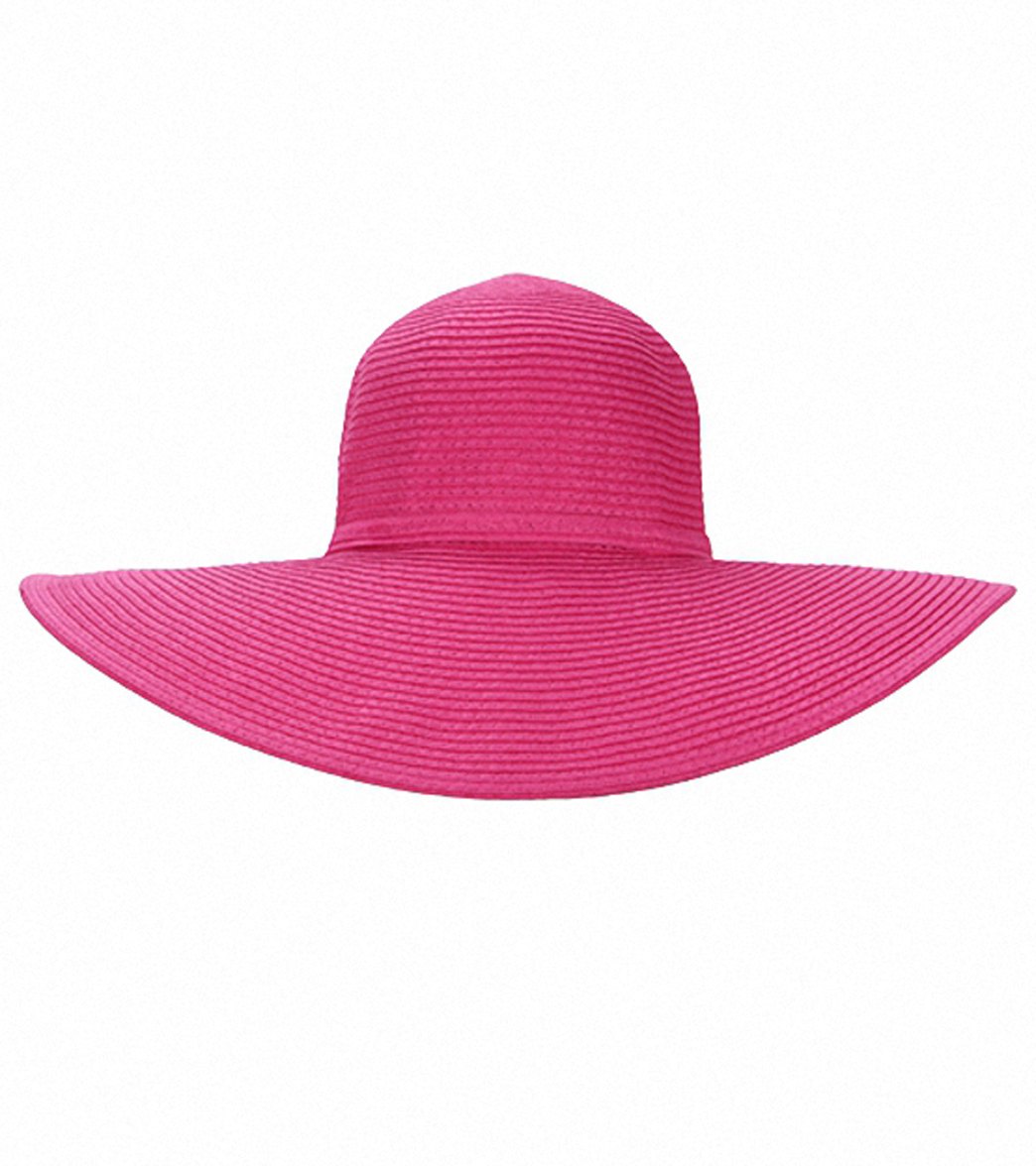 Sun N Sand Shoreline Hues Large Brim Straw Hat